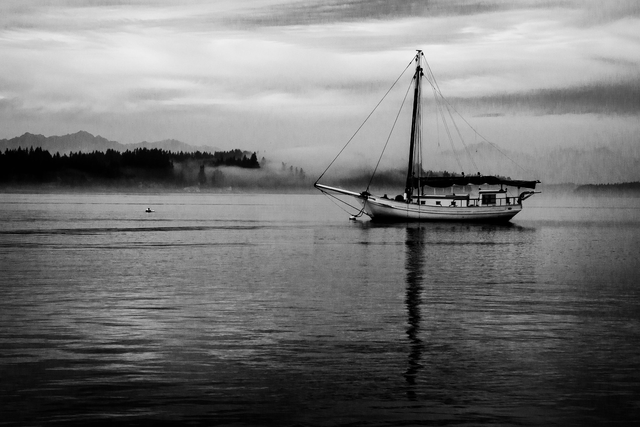 Panasonic Lumix DMC-GH2 sample photo. 'thunder' moored photography