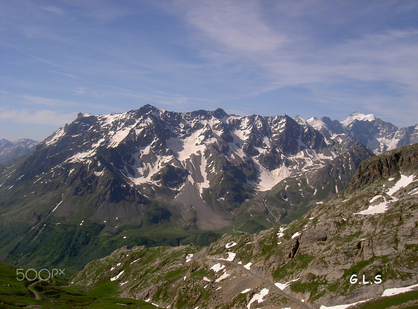 KONICA MINOLTA DIGITAL CAMERA KD-400Z sample photo. Galibier. photography