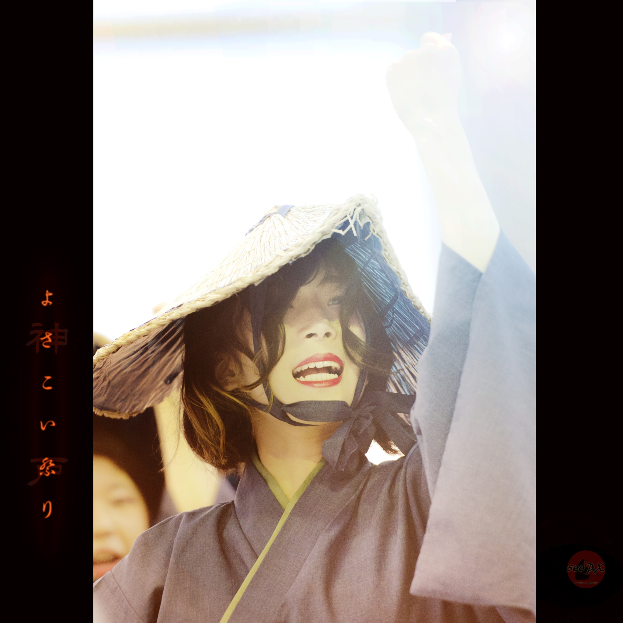 Nikon D800 + Nikon AF-S Nikkor 58mm F1.4G sample photo. 神戸よさこいまつり photography