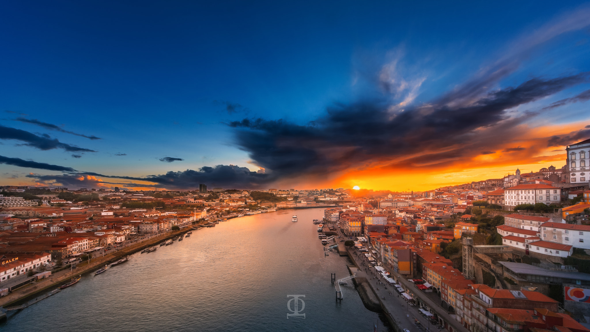 Sigma 8-16mm F4.5-5.6 DC HSM sample photo. Porto on fire  photography