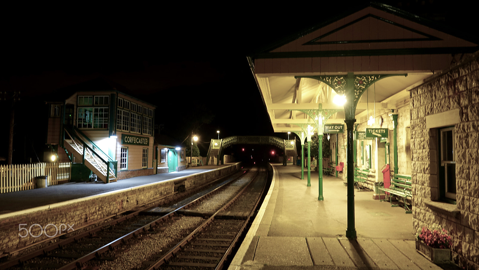 Sony 24-600mm F2.4-4.0 sample photo. Corfe station.....a step back in time..... photography