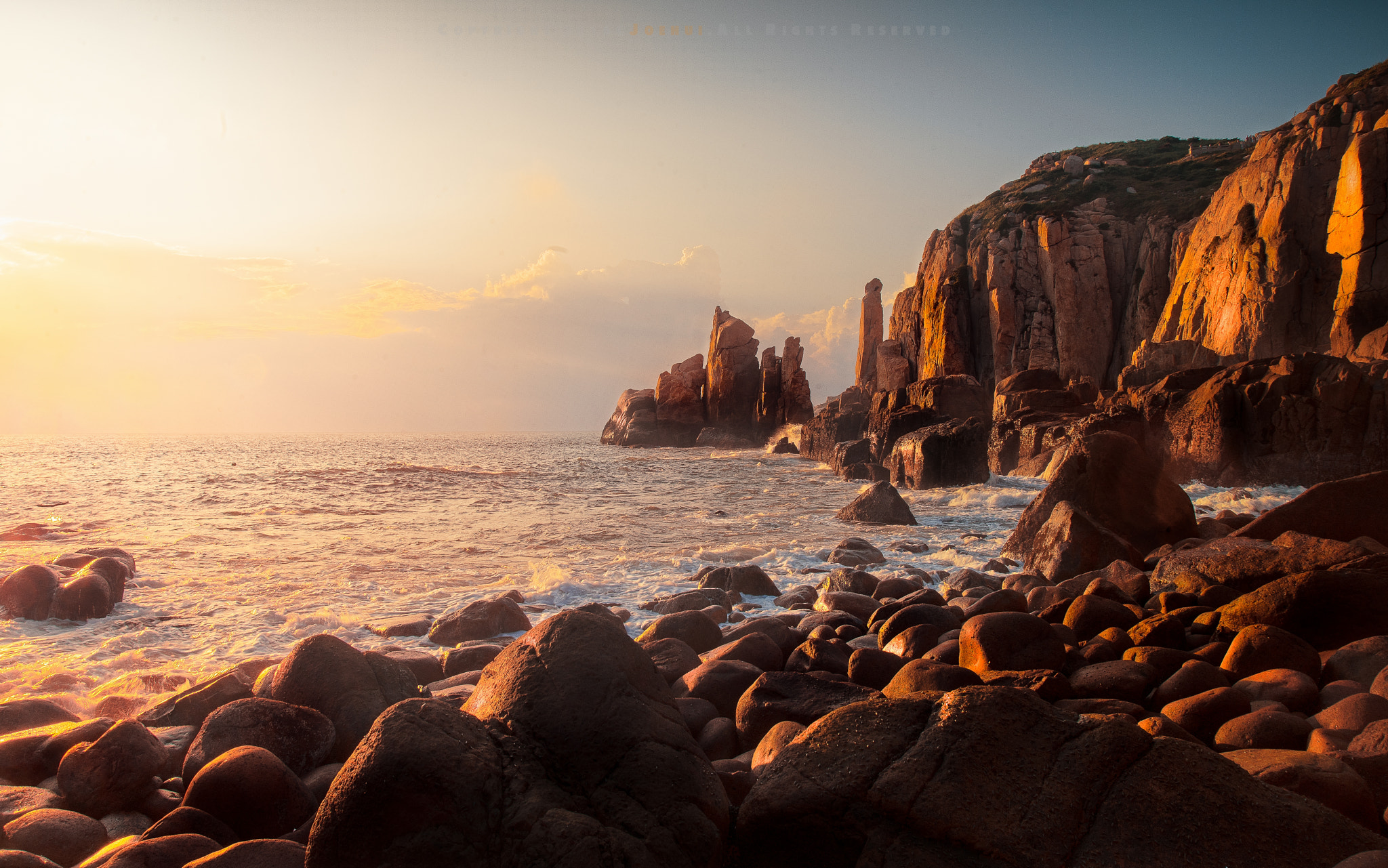 Sony a7 II + Canon EF 24-105mm F4L IS USM sample photo. Nanji island photography