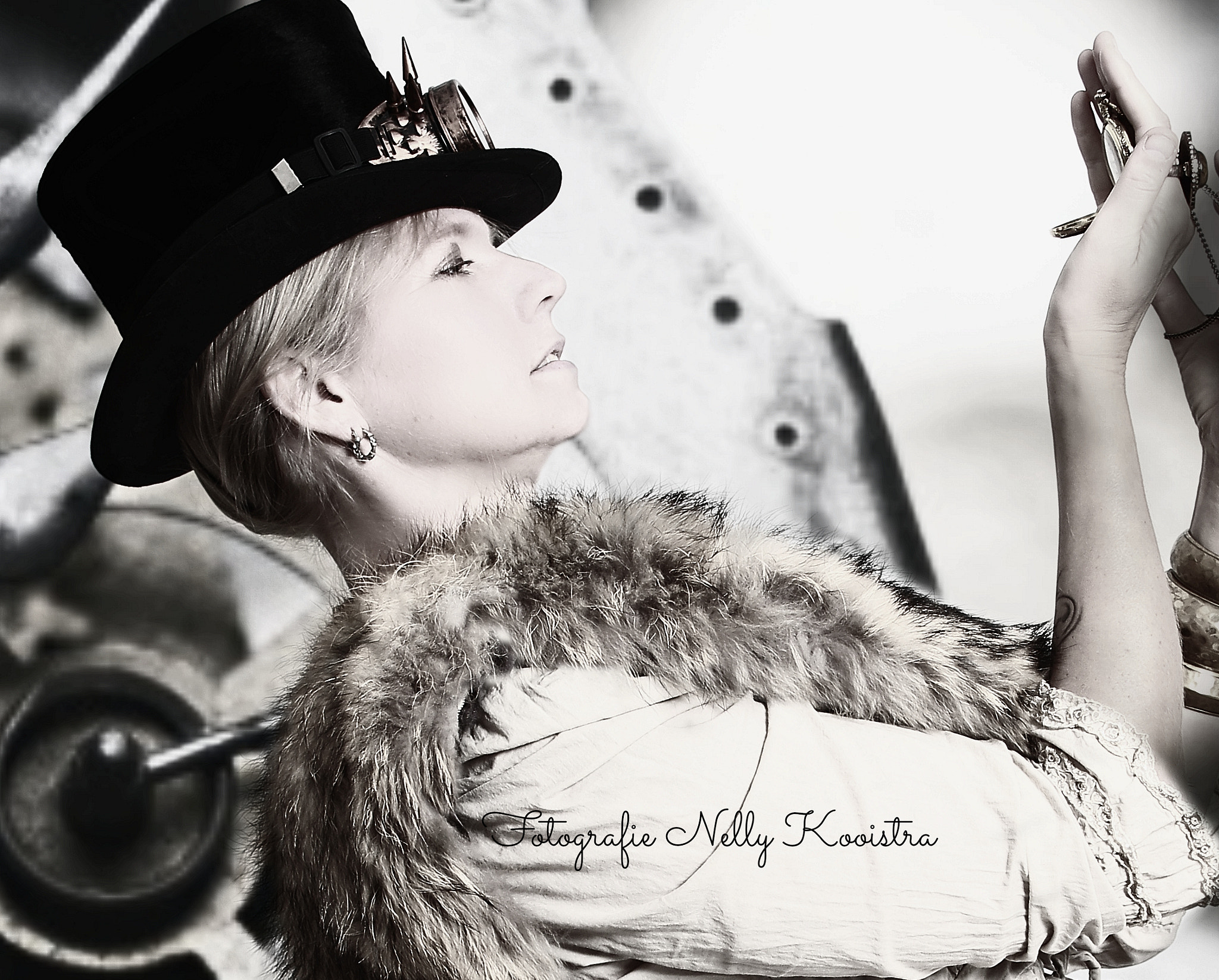Canon EF-S 18-55mm F3.5-5.6 II sample photo. Steampunk photography