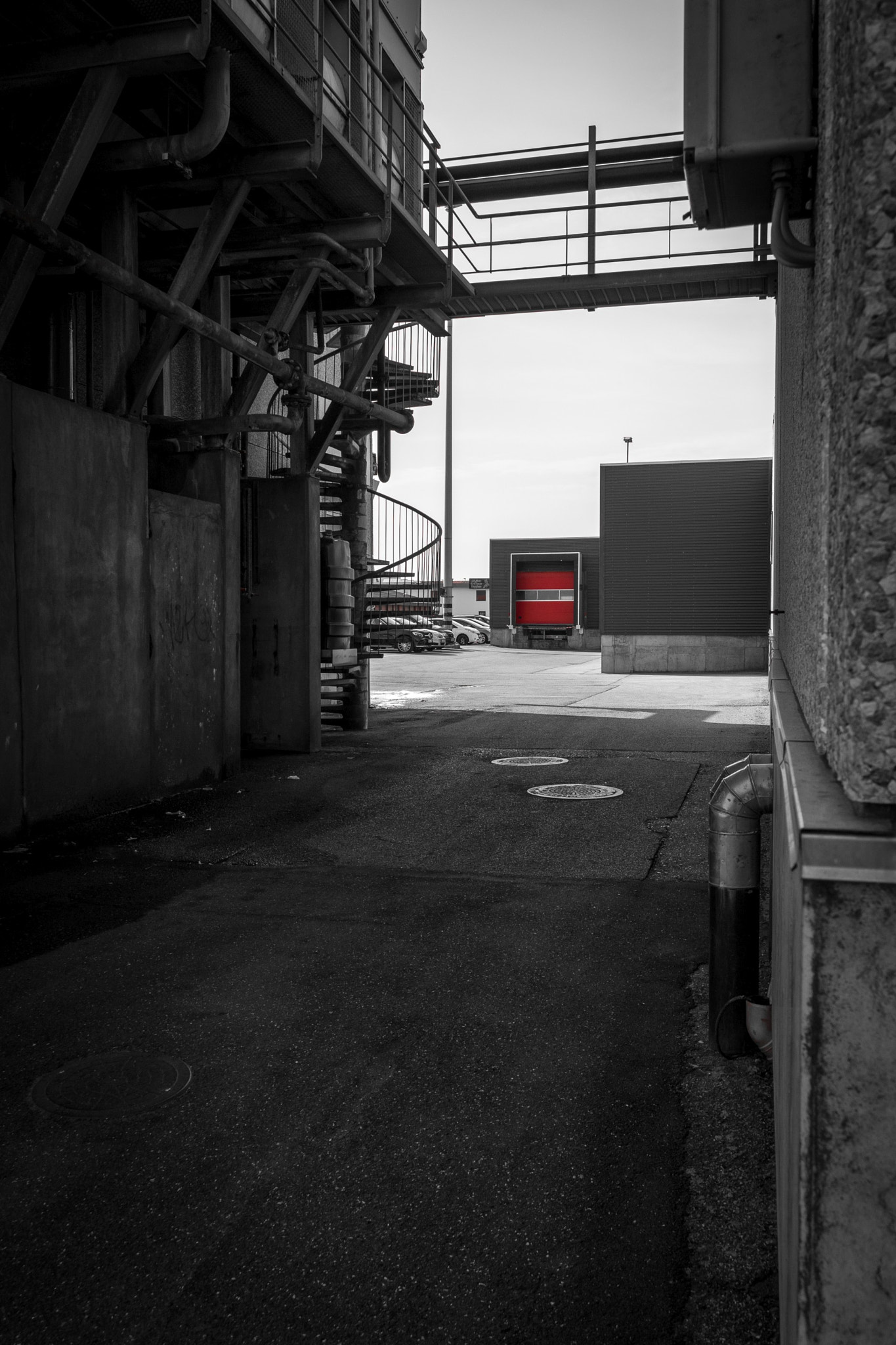 Samsung NX300 sample photo. Red gate 2 photography