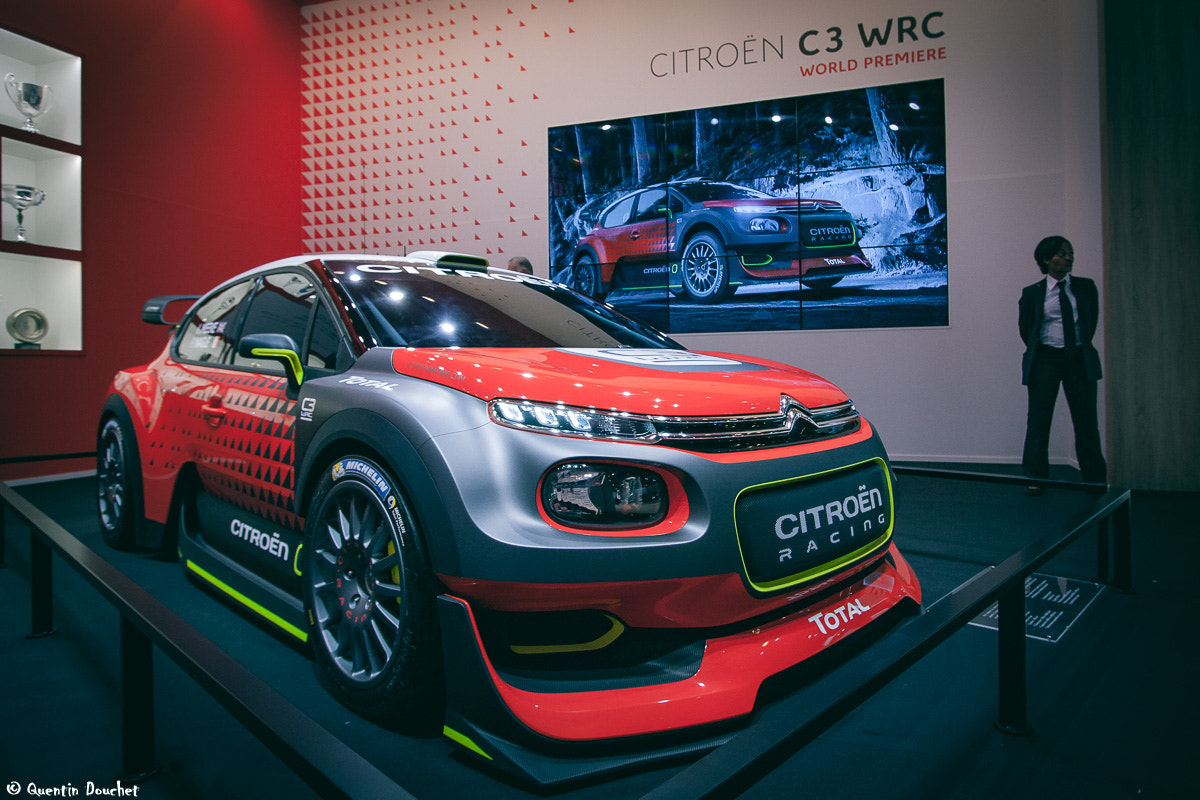 Canon EF-S 10-22mm F3.5-4.5 USM sample photo. Citroën c3 wrc - mondial auto 2016 photography