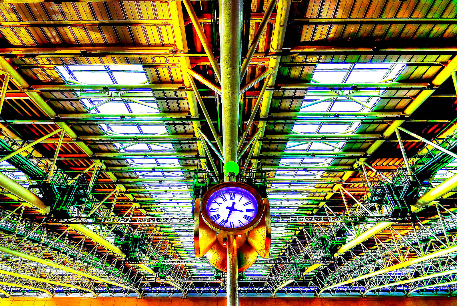 Nikon D200 sample photo. 3'33　osaka station 時空の広場 photography