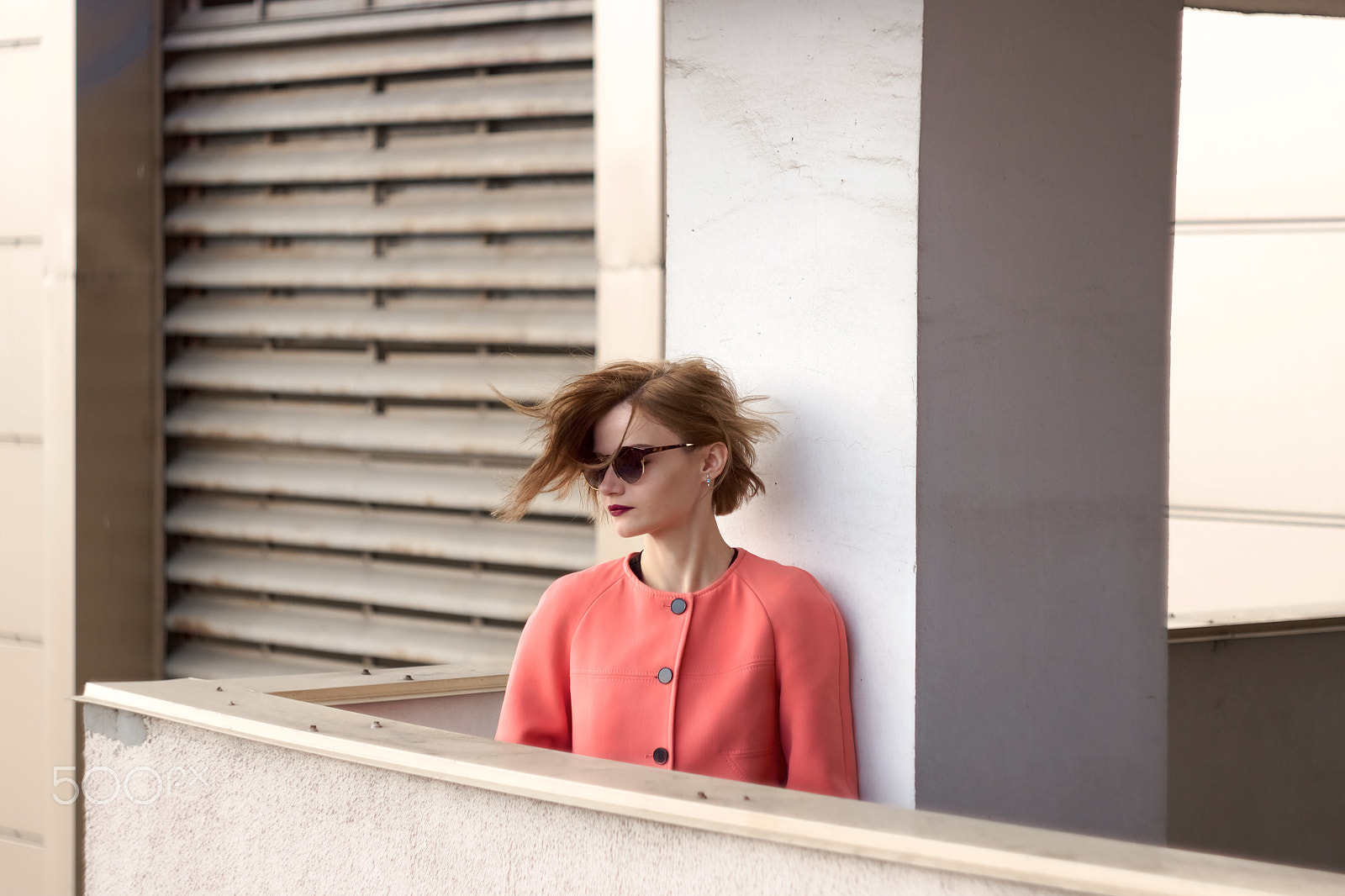 Canon EF 35-80mm f/4-5.6 sample photo. Pink coat photography