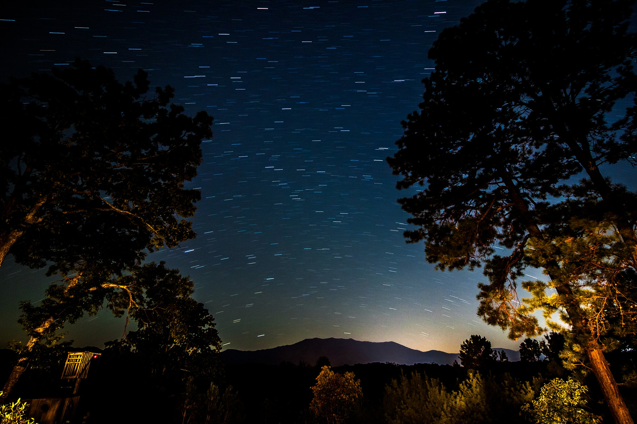 Canon EOS 500D (EOS Rebel T1i / EOS Kiss X3) sample photo. Mt. le conte in the great smoky mountains under th ... photography