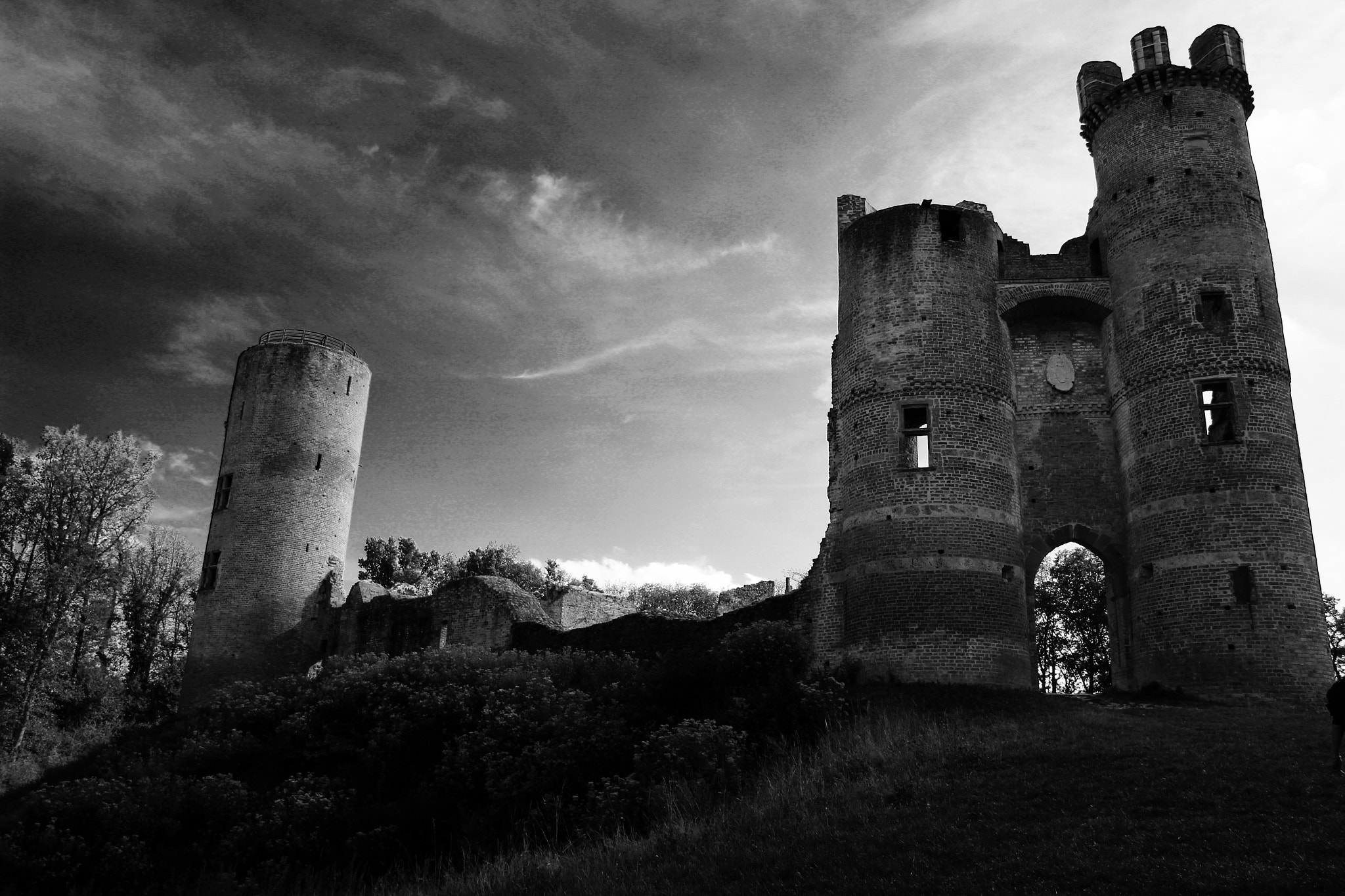 Tamron SP AF 17-50mm F2.8 XR Di II LD Aspherical (IF) sample photo. Castle bressieux iii photography