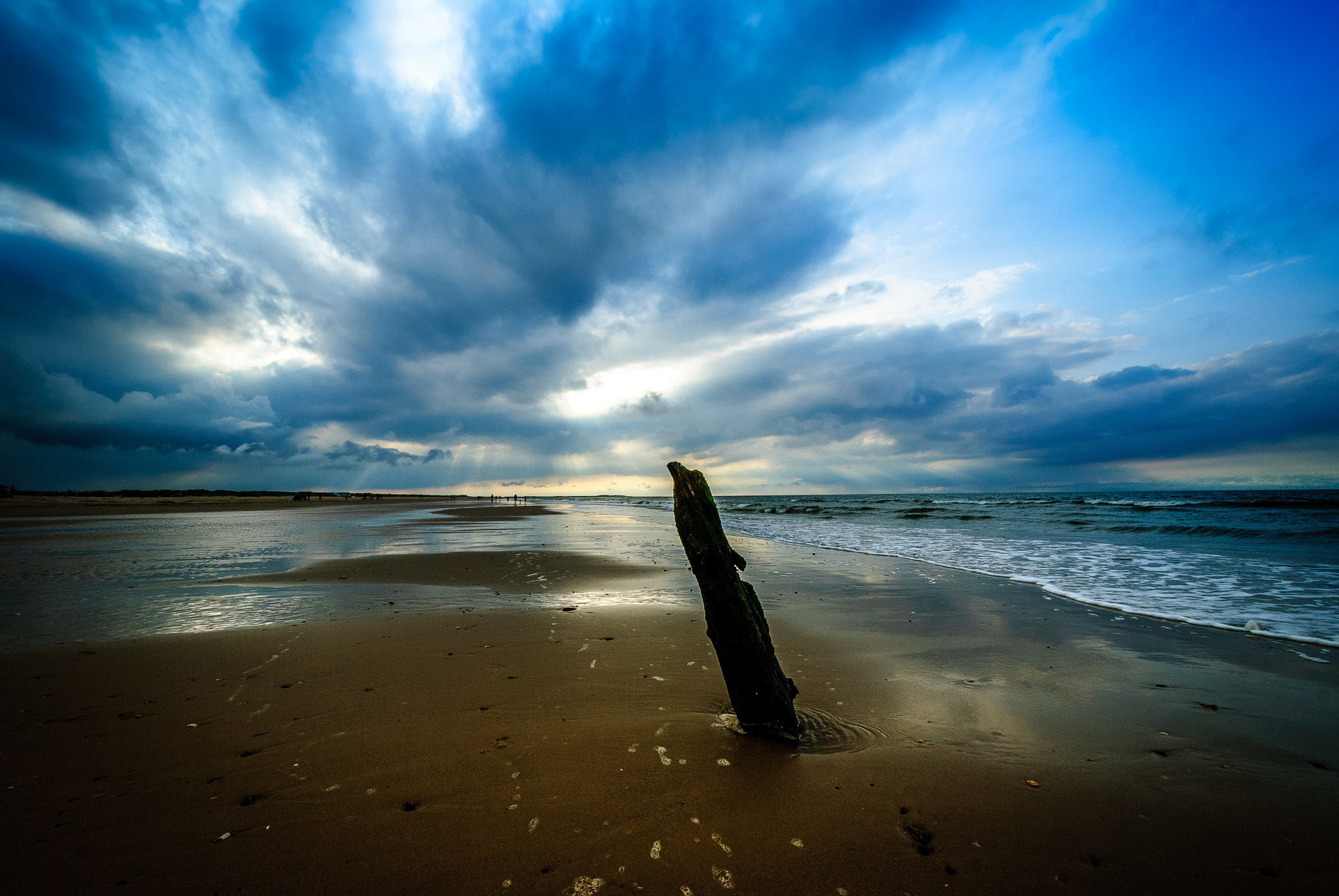 Nikon D80 sample photo. Setting sun photography