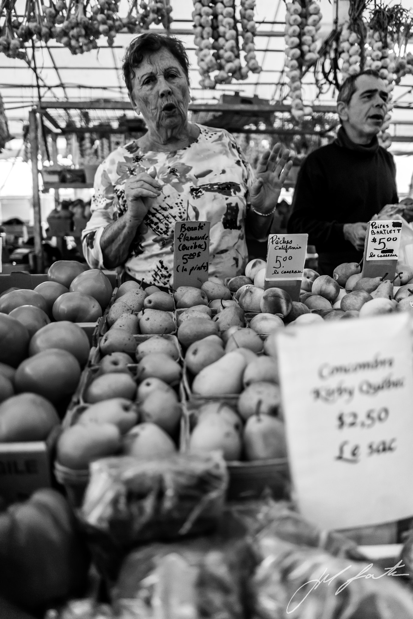 Sony a7R sample photo. Public market photography