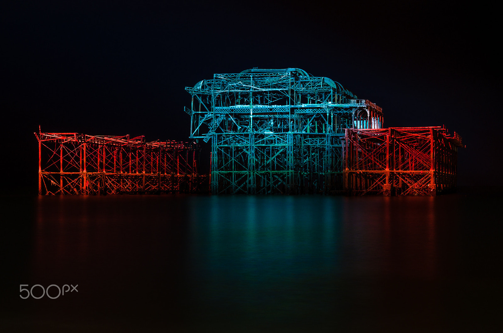 Pentax smc DA* 16-50mm F2.8 ED AL (IF) SDM sample photo. West pier 150th anniversary illuminations photography