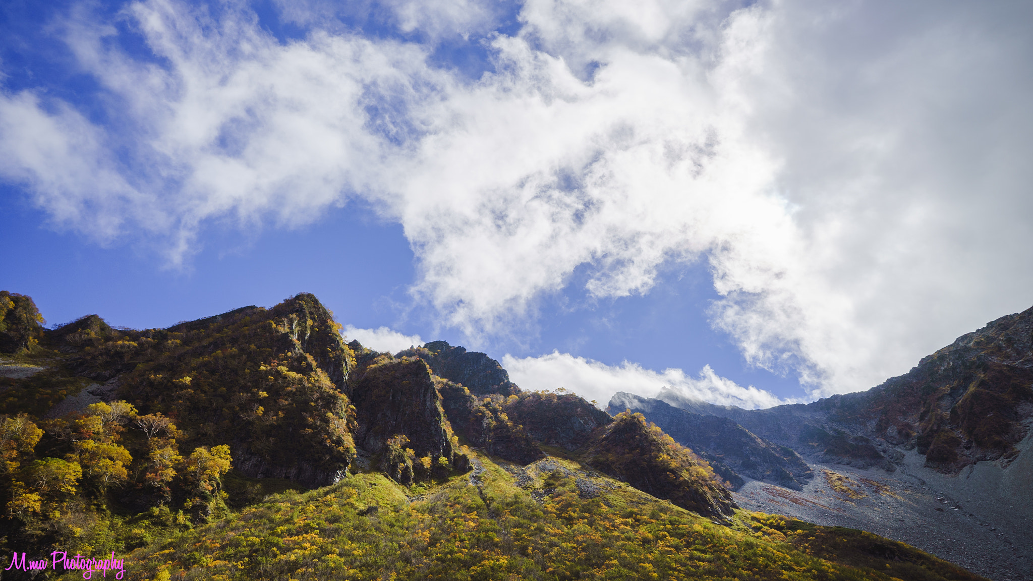 E 18mm F2.8 sample photo. Top our japanese northern alps photography