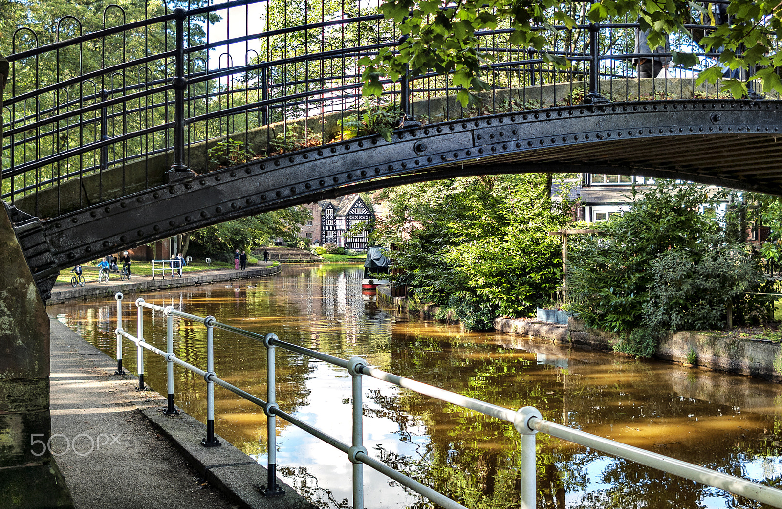 Nikon D200 sample photo. The canal photography