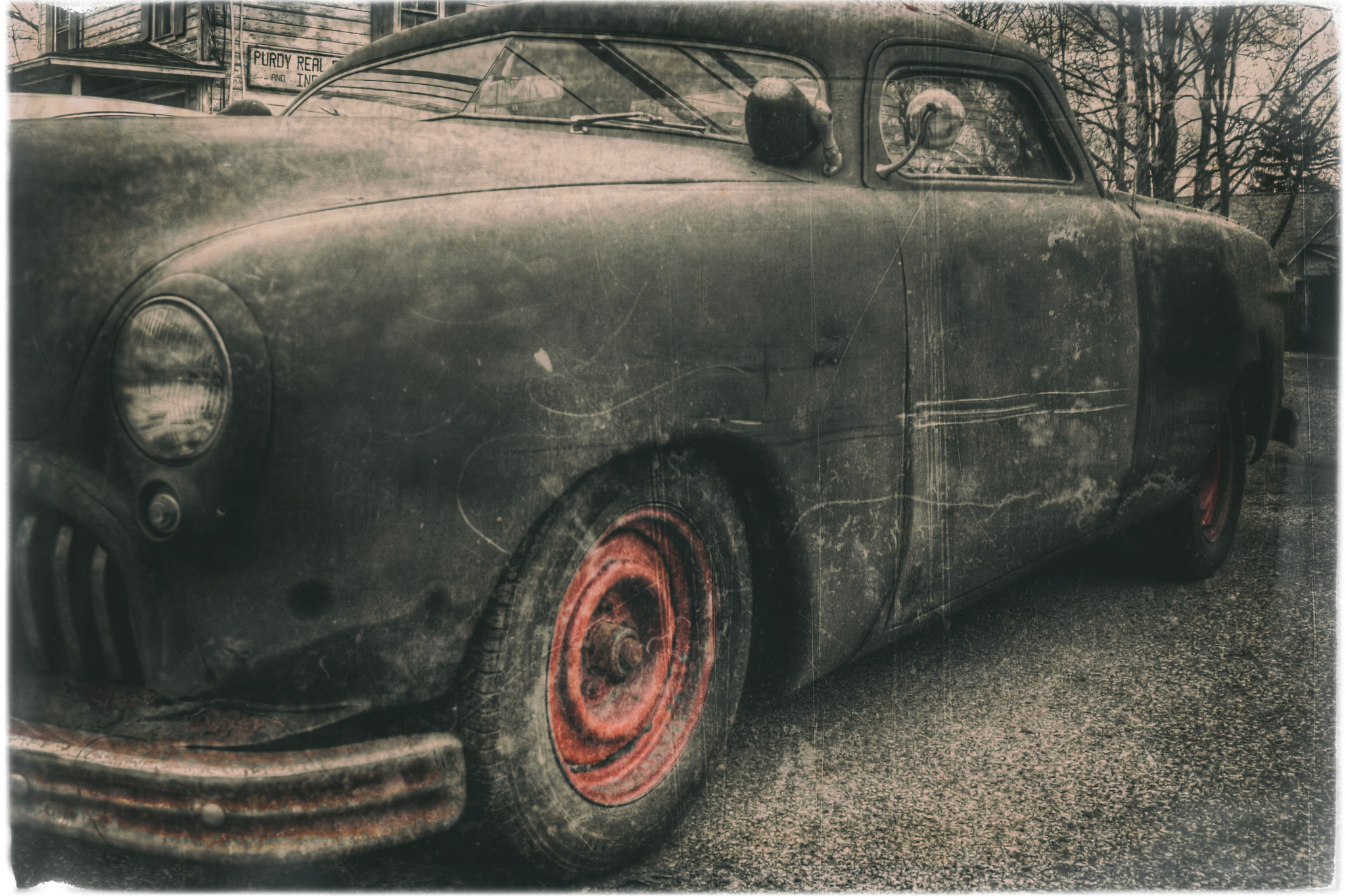 KONICA MINOLTA MAXXUM 7D sample photo. Custom rat rod photography