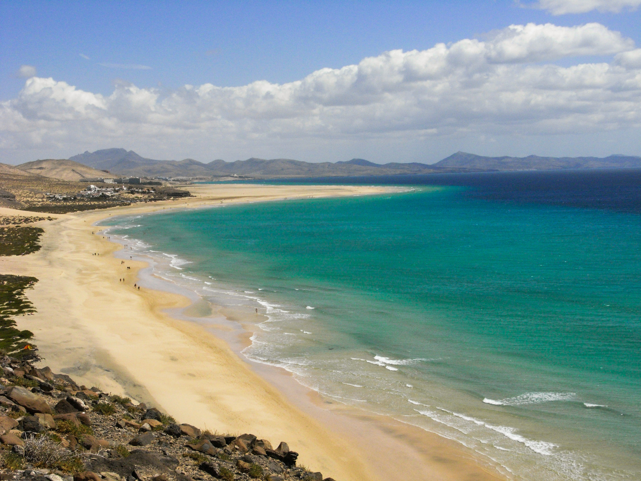 Ricoh Caplio R6 sample photo. Jandia beach, fuerteventura photography