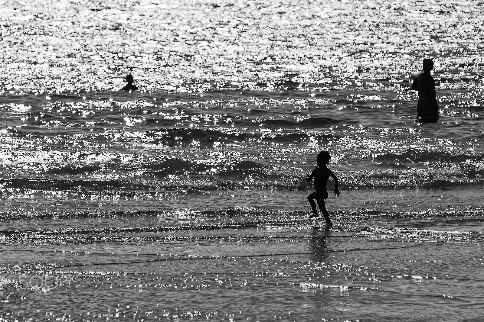Nikon AF-Nikkor 80-200mm F2.8D ED sample photo. Shadows in the sunset photography