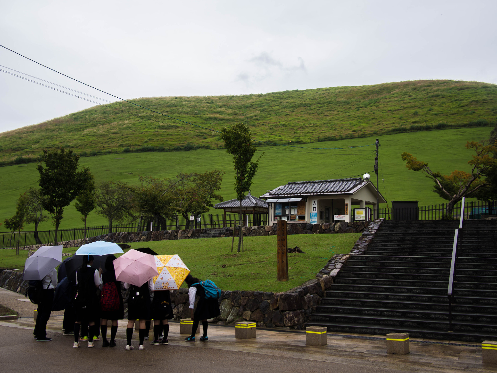 Olympus PEN E-PL6 sample photo. Nara manicured mountain photography