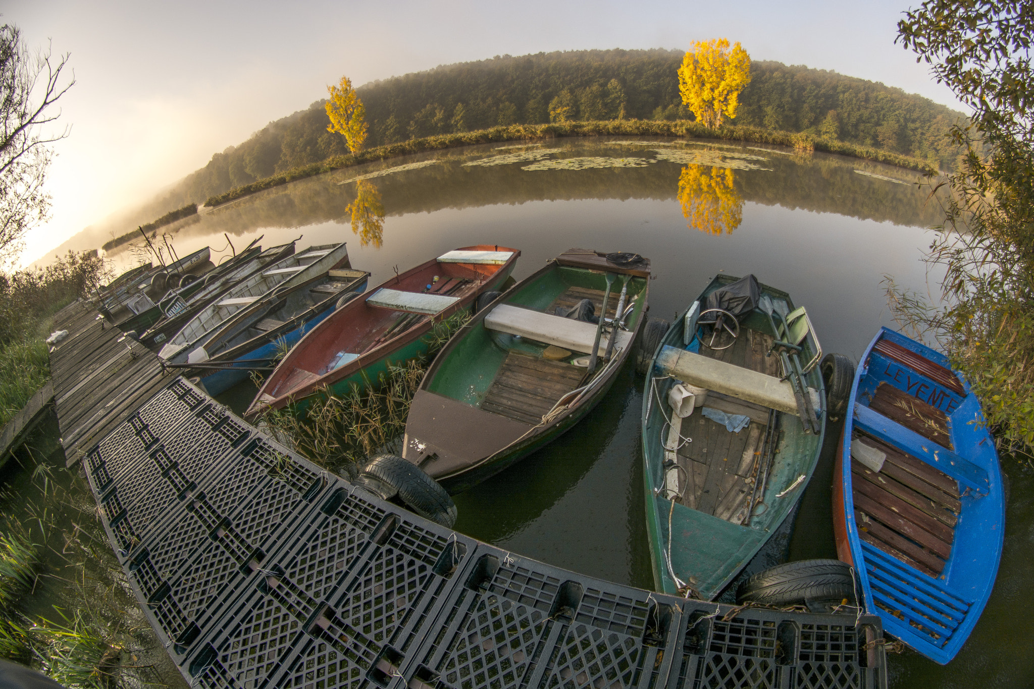 Samyang 8mm F3.5 Aspherical IF MC Fisheye sample photo. Autumn  calmness photography
