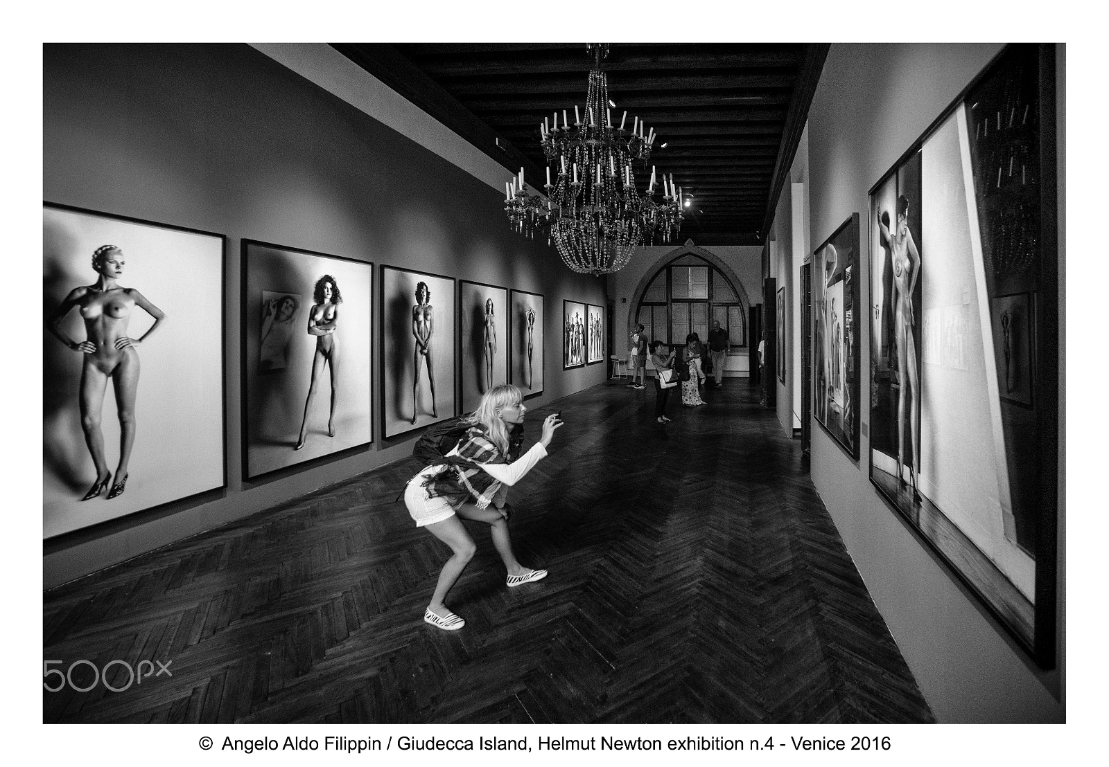 Canon EOS 5D Mark II sample photo. Helmut newton exhibition n.4 - venice 2016 photography