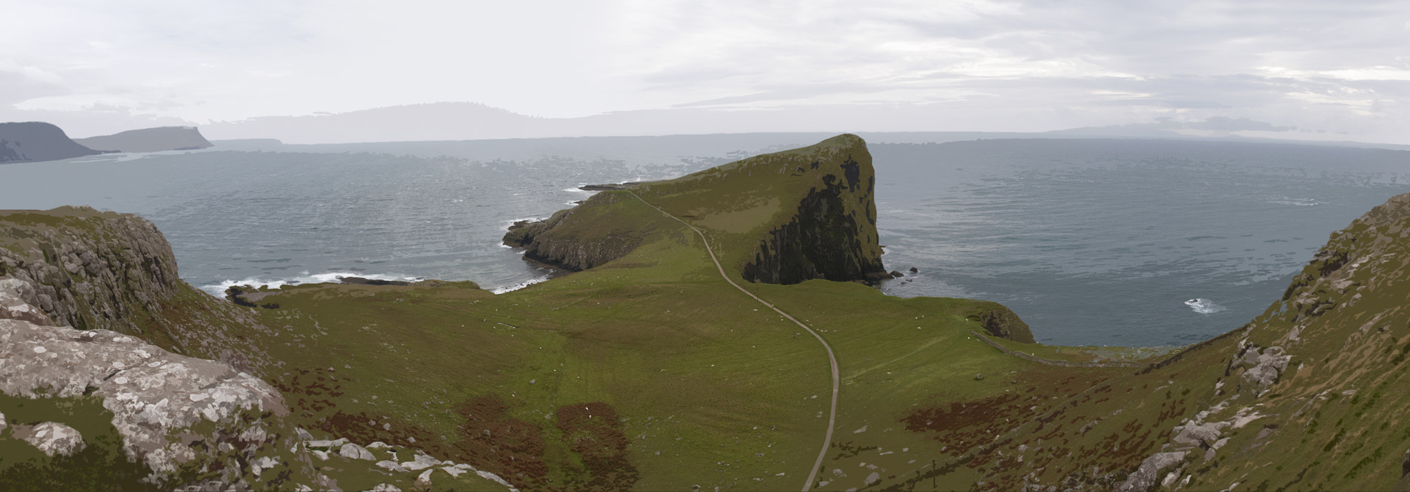 AF Zoom-Nikkor 28-105mm f/3.5-4.5D IF sample photo. Neist point! photography