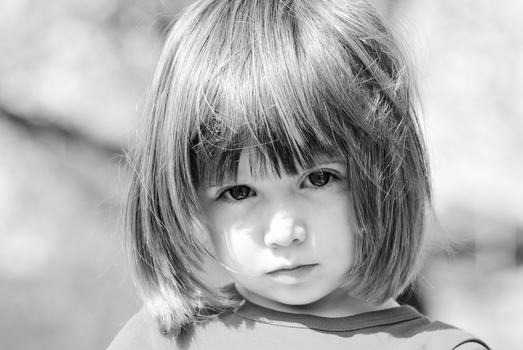 Nikon D3000 + Sigma 70-300mm F4-5.6 DG OS sample photo. Hair photography