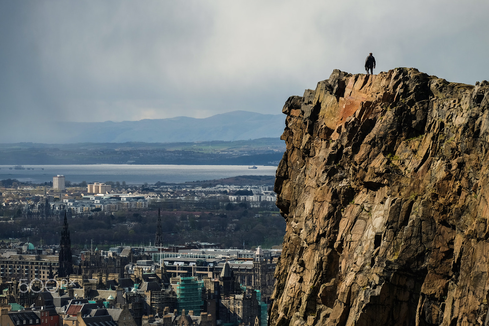 Fujifilm X-M1 + Fujifilm XC 50-230mm F4.5-6.7 OIS sample photo. On the top of edinburgh photography