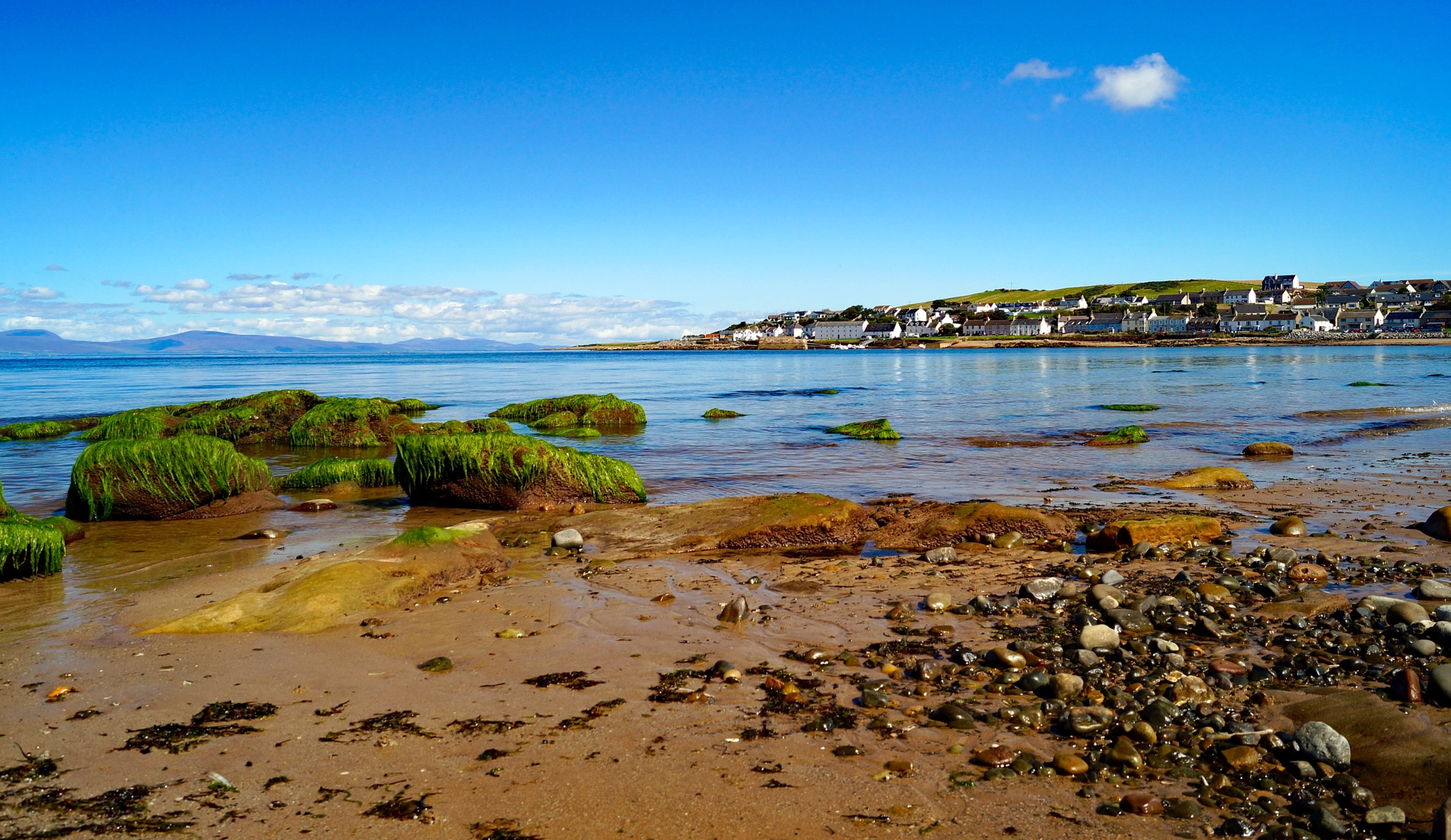 Sony DT 18-55mm F3.5-5.6 SAM II sample photo. Portmahomack, eastern seaboard village, scottish highlands photography