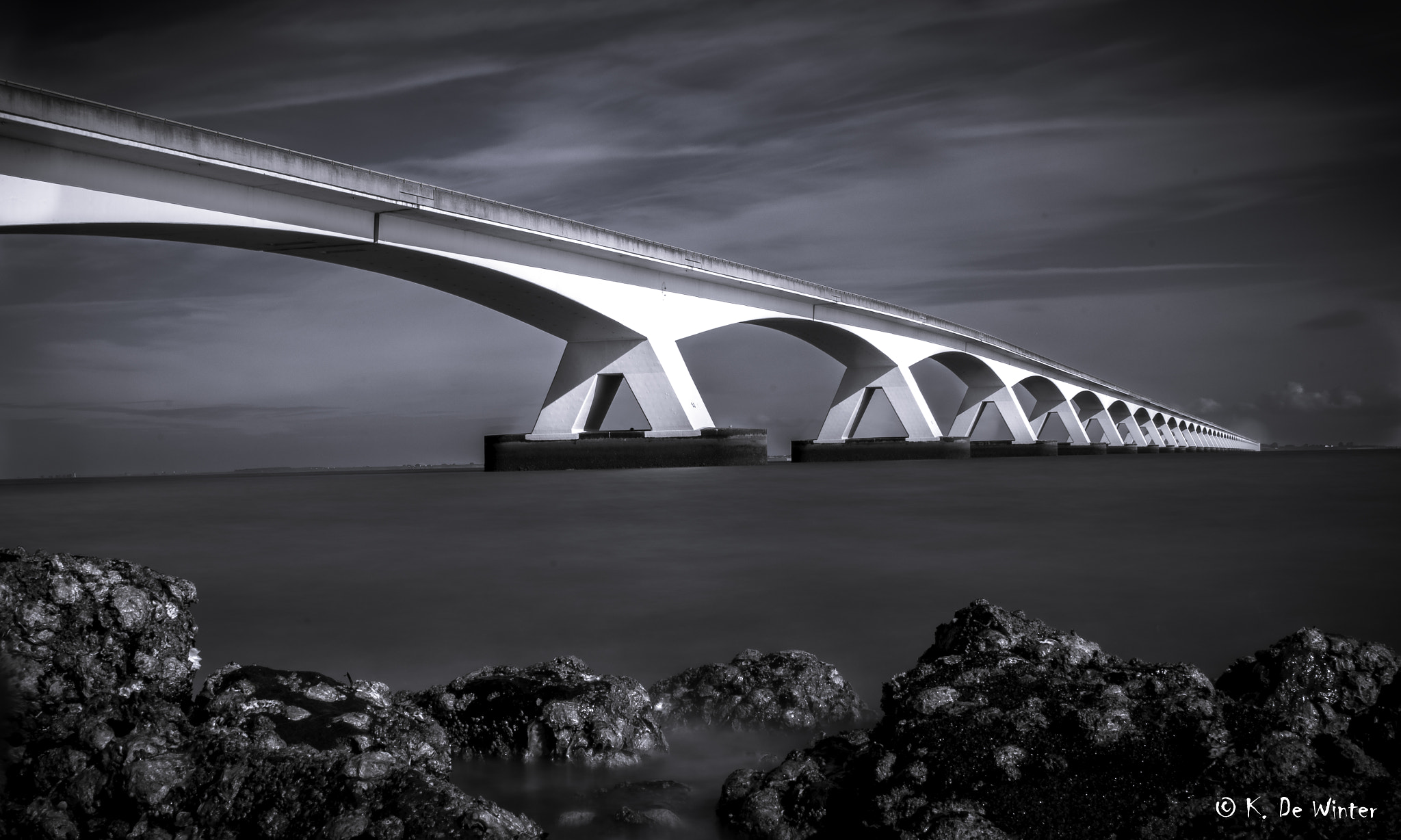 Nikon D500 sample photo. Zeelandbrug photography