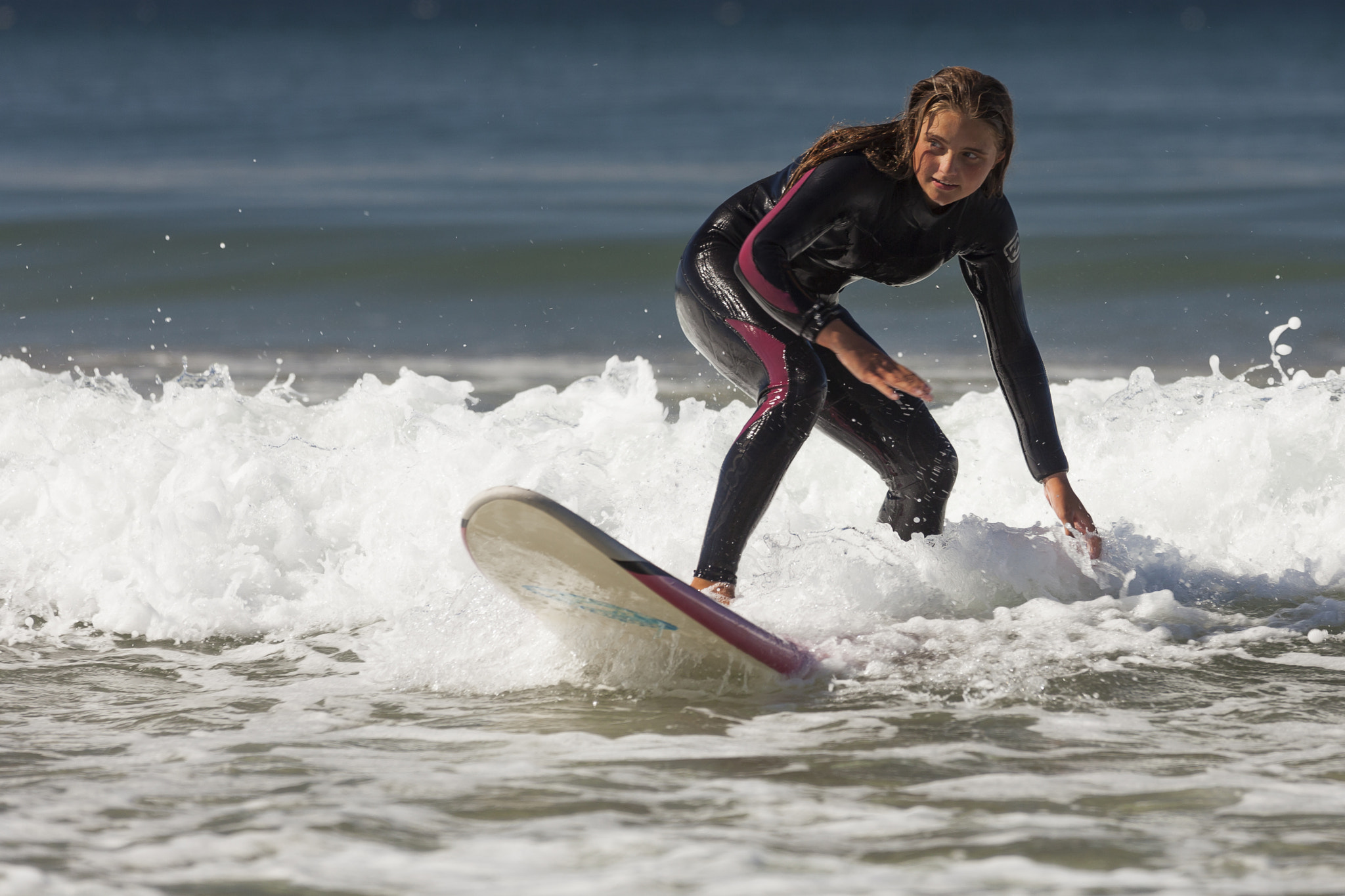Sigma 70-200mm F2.8 EX DG OS HSM sample photo. Breaking the waves photography