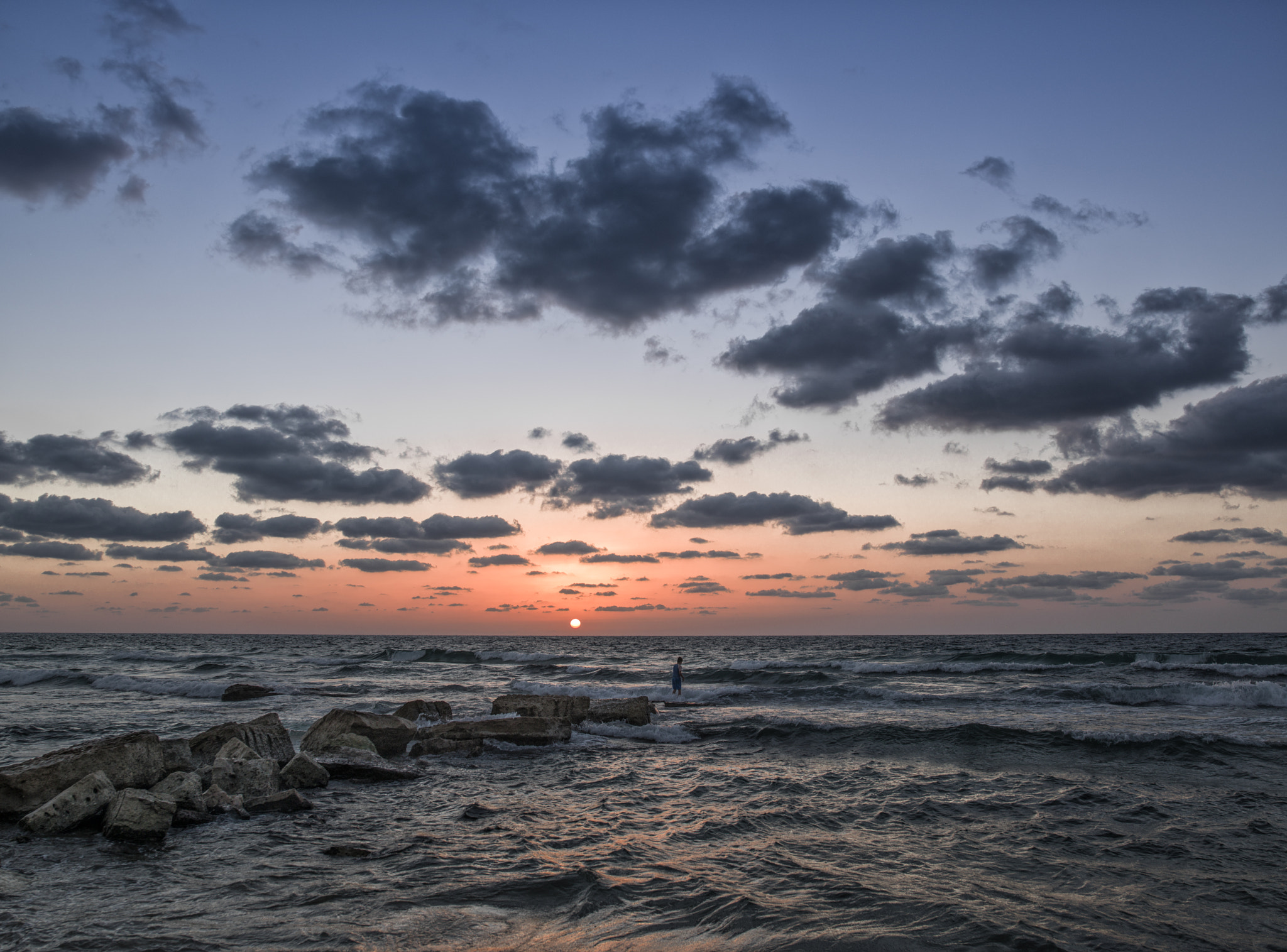 HC 35 sample photo. Evening walk on water photography