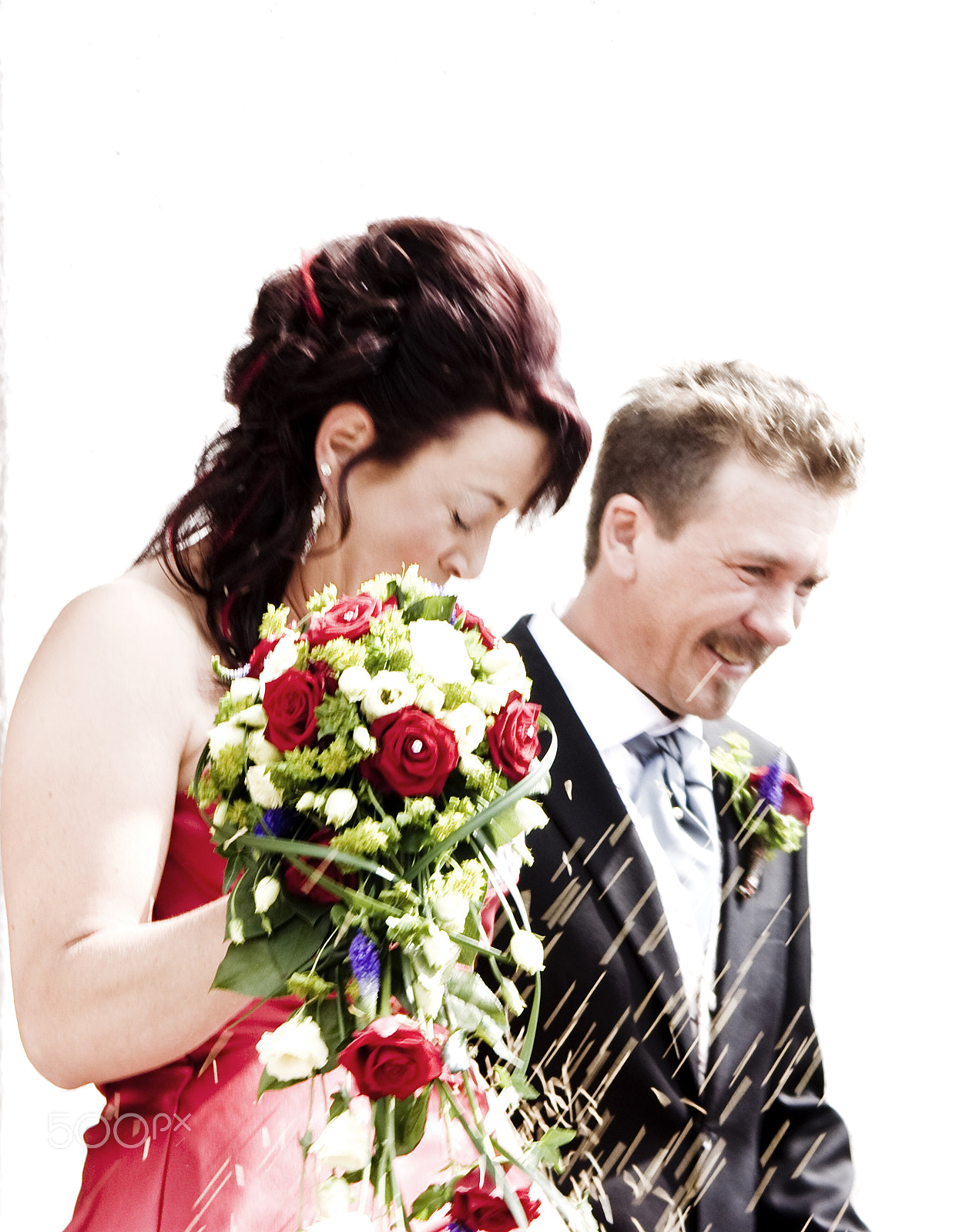 Canon EF 28-200mm F3.5-5.6 USM sample photo. High key wedding photography