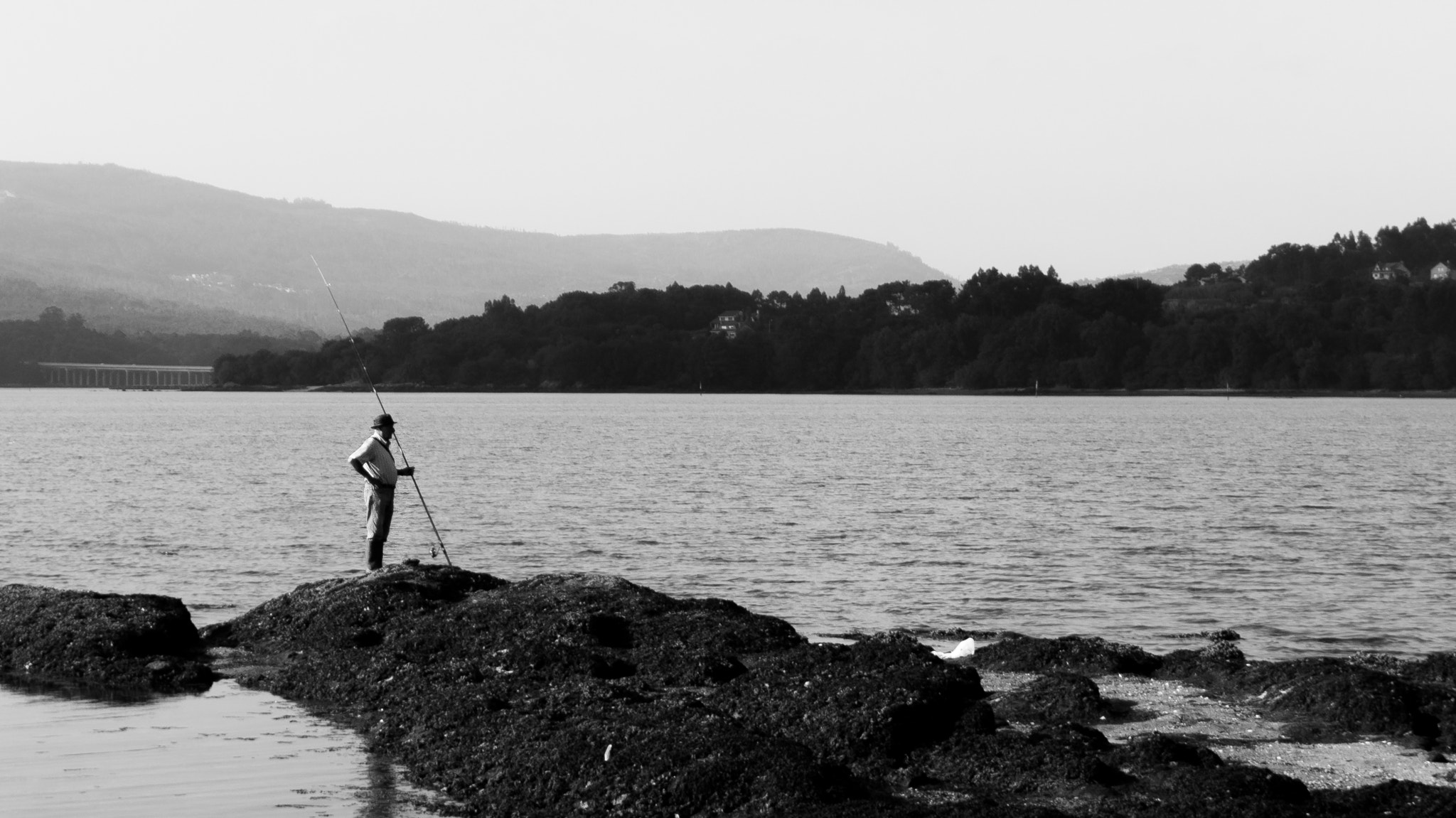 Pentax Q10 sample photo. Fisherman photography