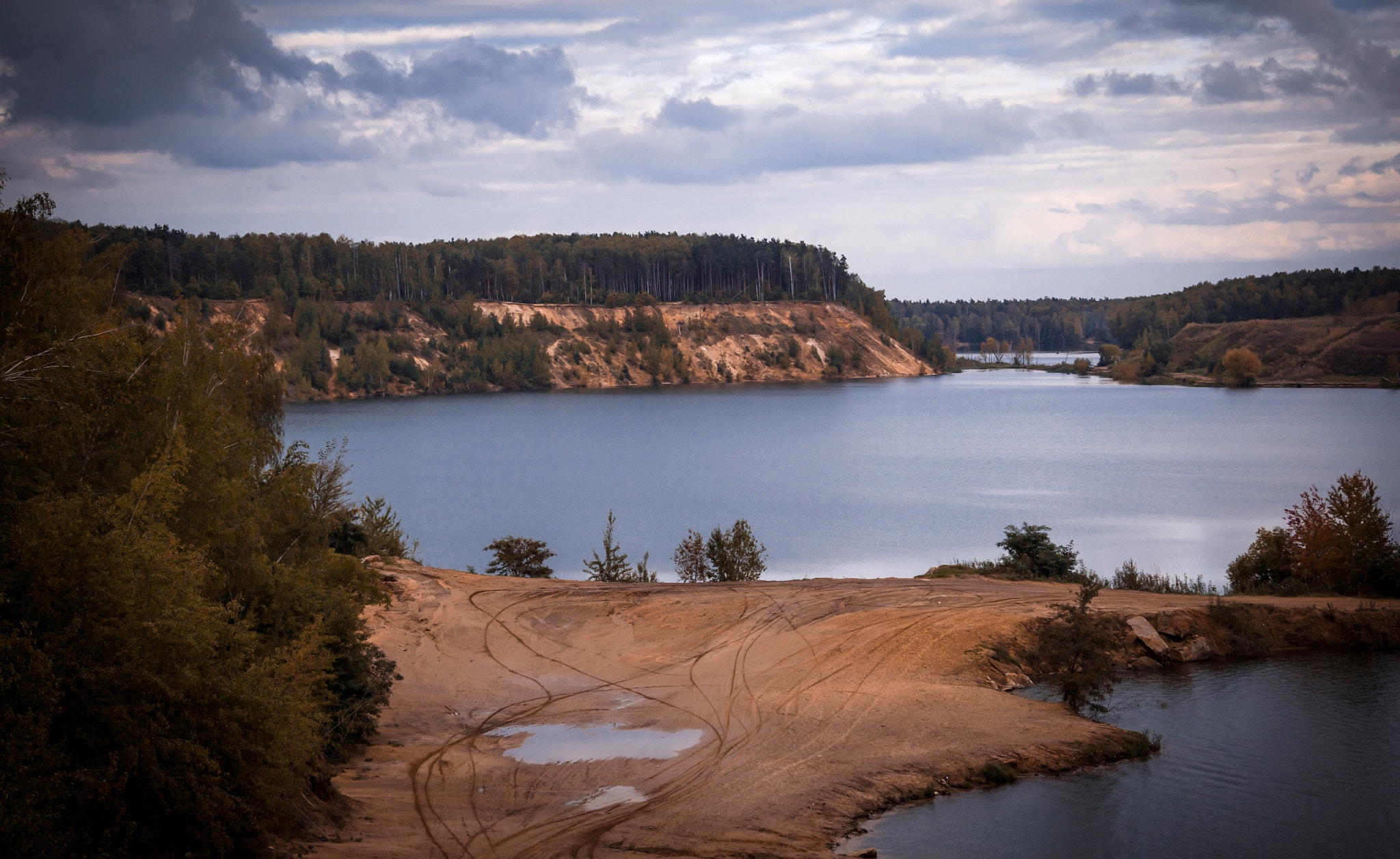 Canon EF 28-300mm F3.5-5.6L IS USM sample photo. Sand quarry. photography