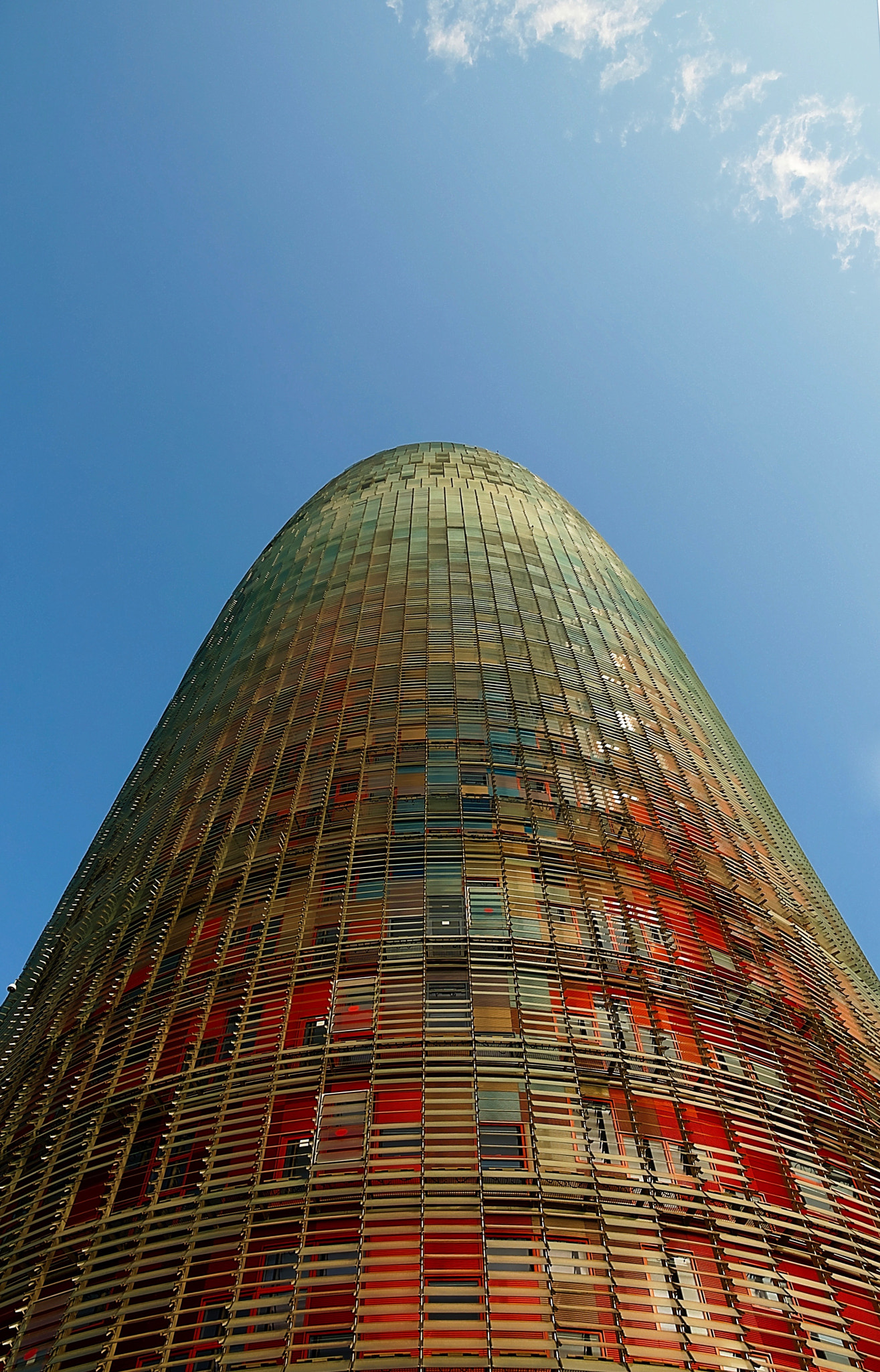 Nikon D90 sample photo. Torre agbar, barcelona photography