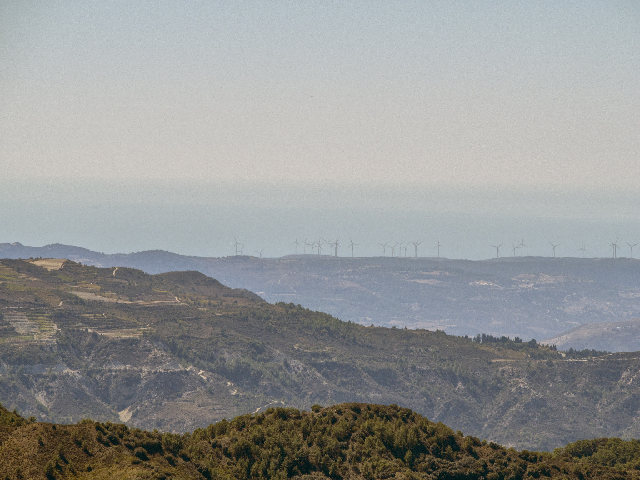 Olympus PEN E-PL6 sample photo. Windmills photography