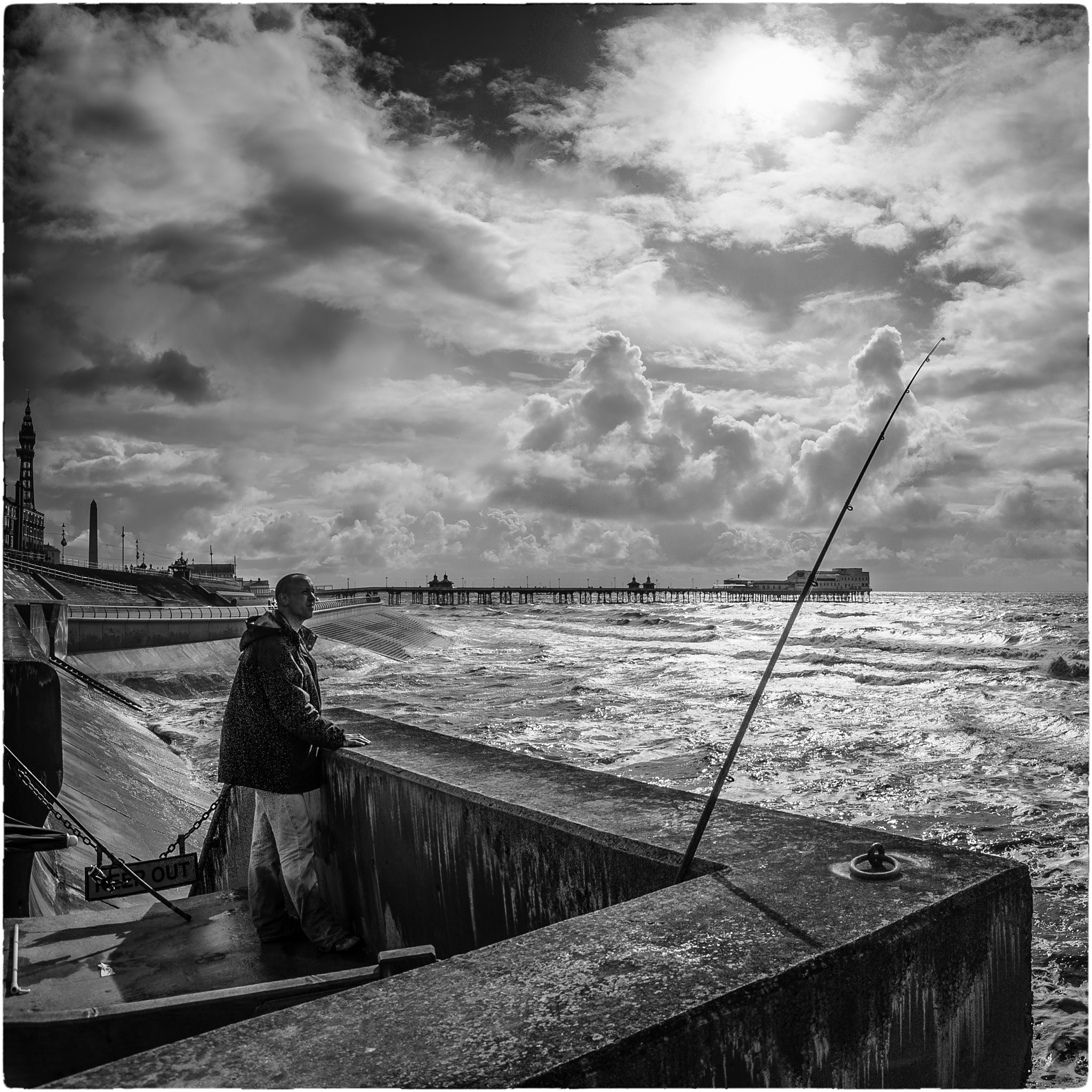 Nikon D3S sample photo. Black pool photography