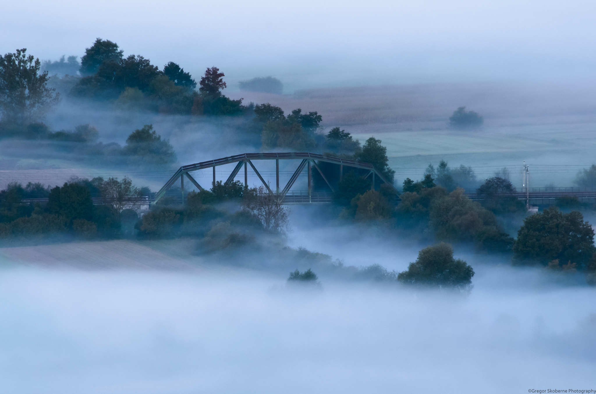 AF Zoom-Nikkor 35-105mm f/3.5-4.5D sample photo. Morning mist photography