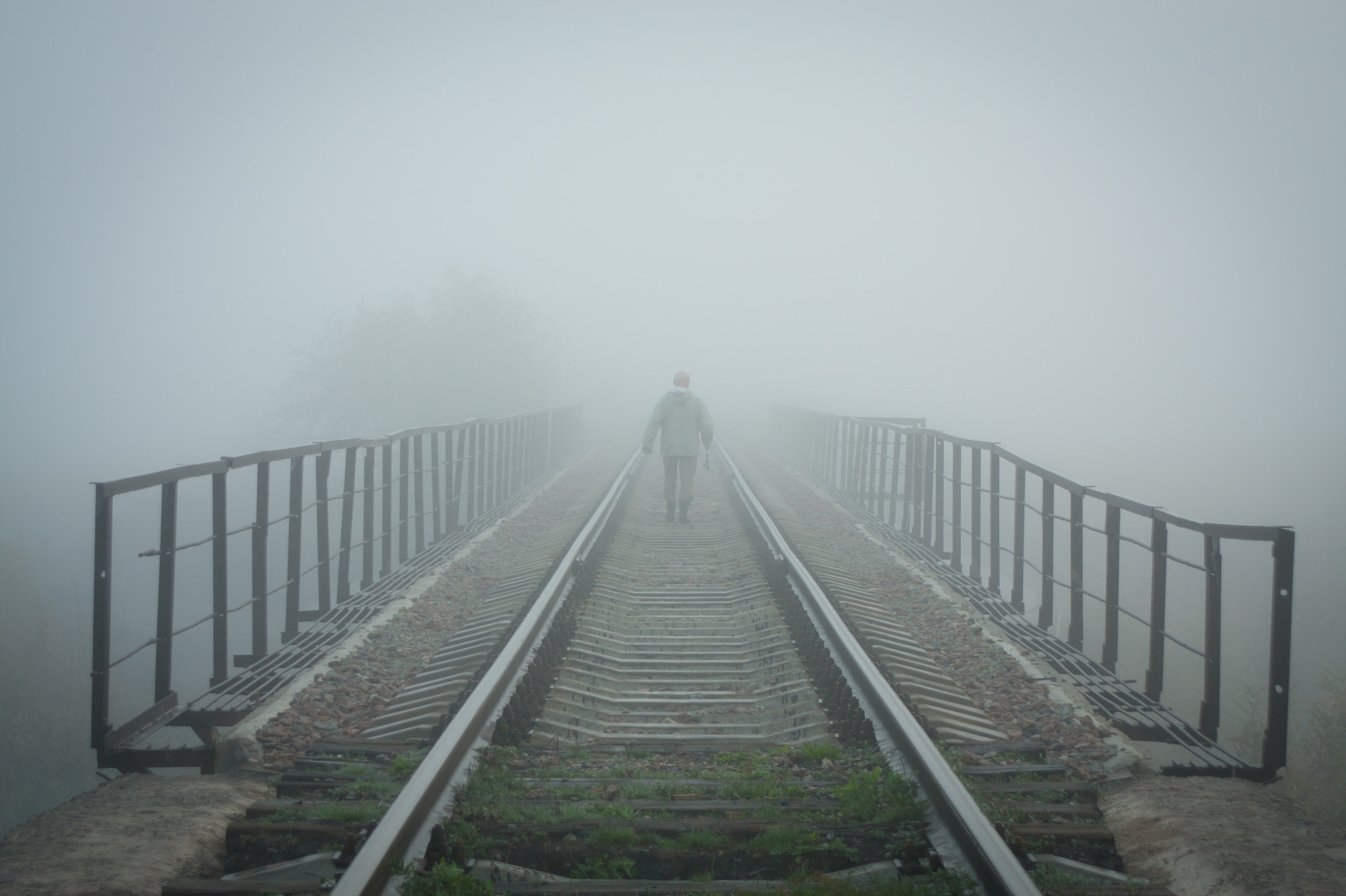 Canon EF 28-200mm F3.5-5.6 USM sample photo. Foggy photography