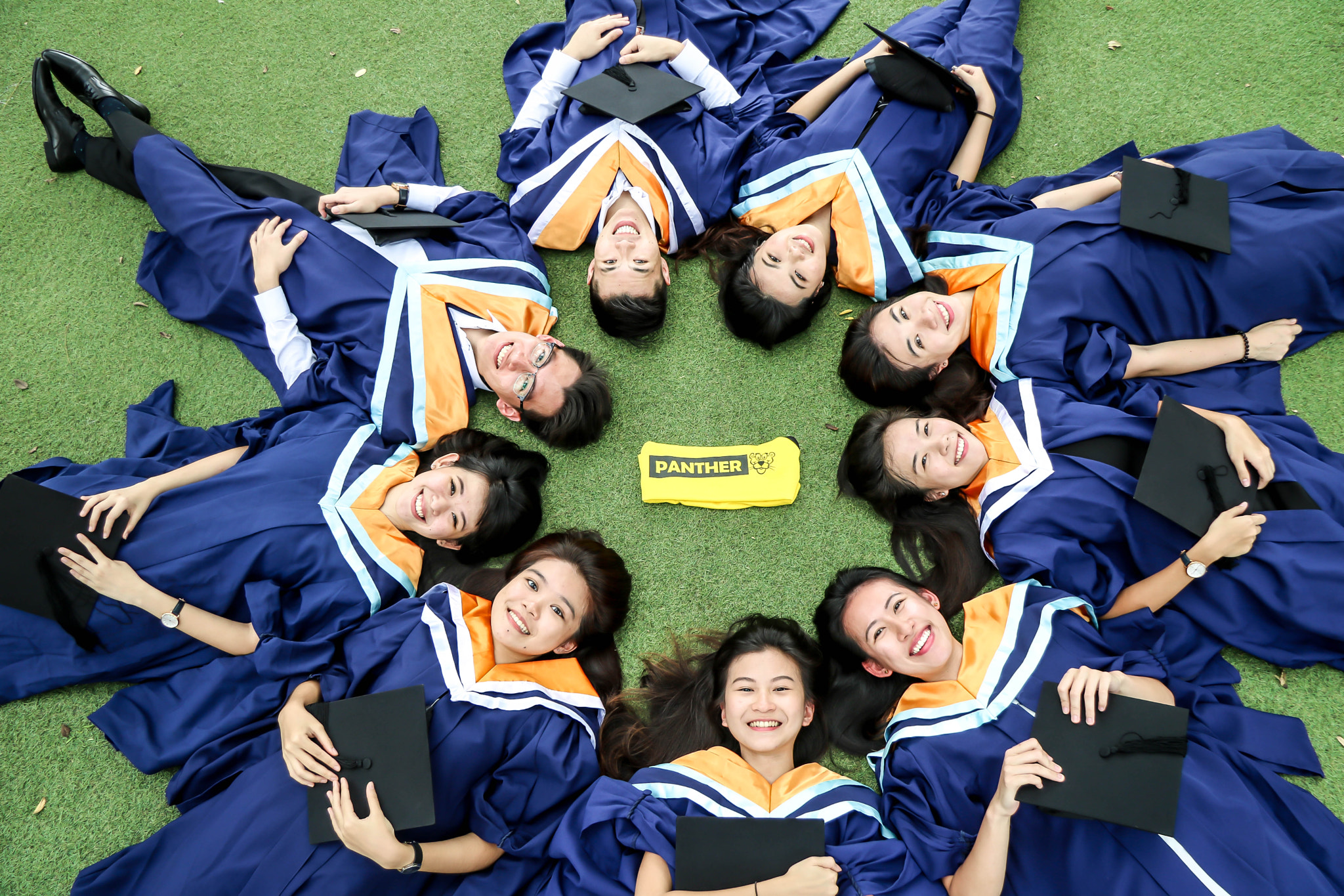 Canon EF-S 17-85mm F4-5.6 IS USM sample photo. Panthers graduation  photography