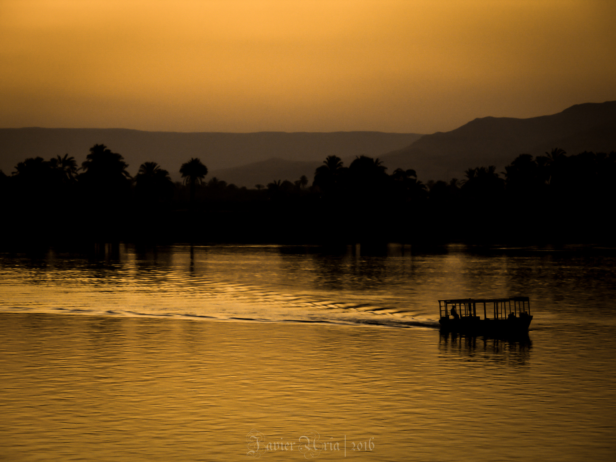 Canon POWERSHOT G5 sample photo. Nile sunset photography