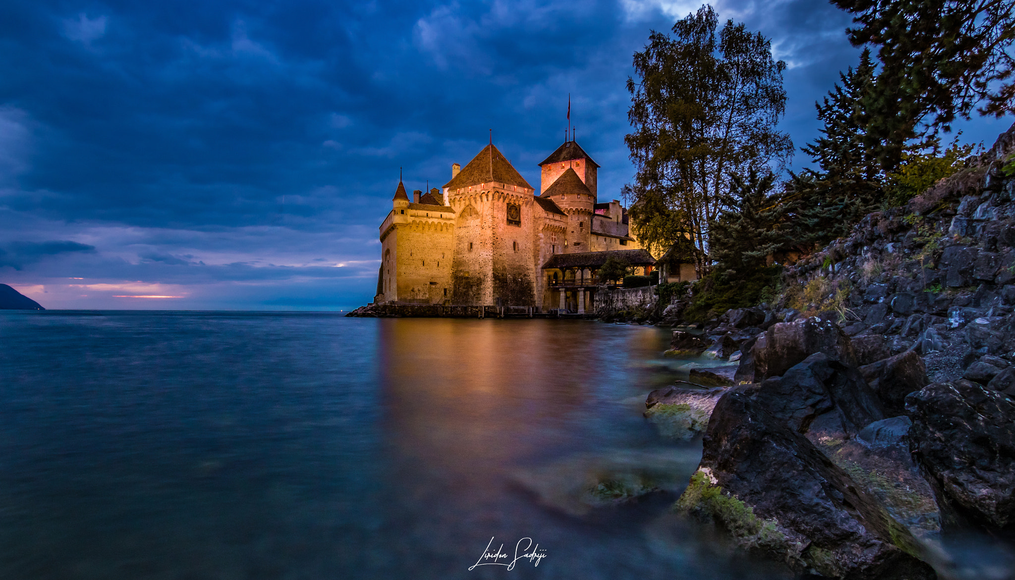 Canon EOS 750D (EOS Rebel T6i / EOS Kiss X8i) sample photo. Château de chillon, switzerland photography