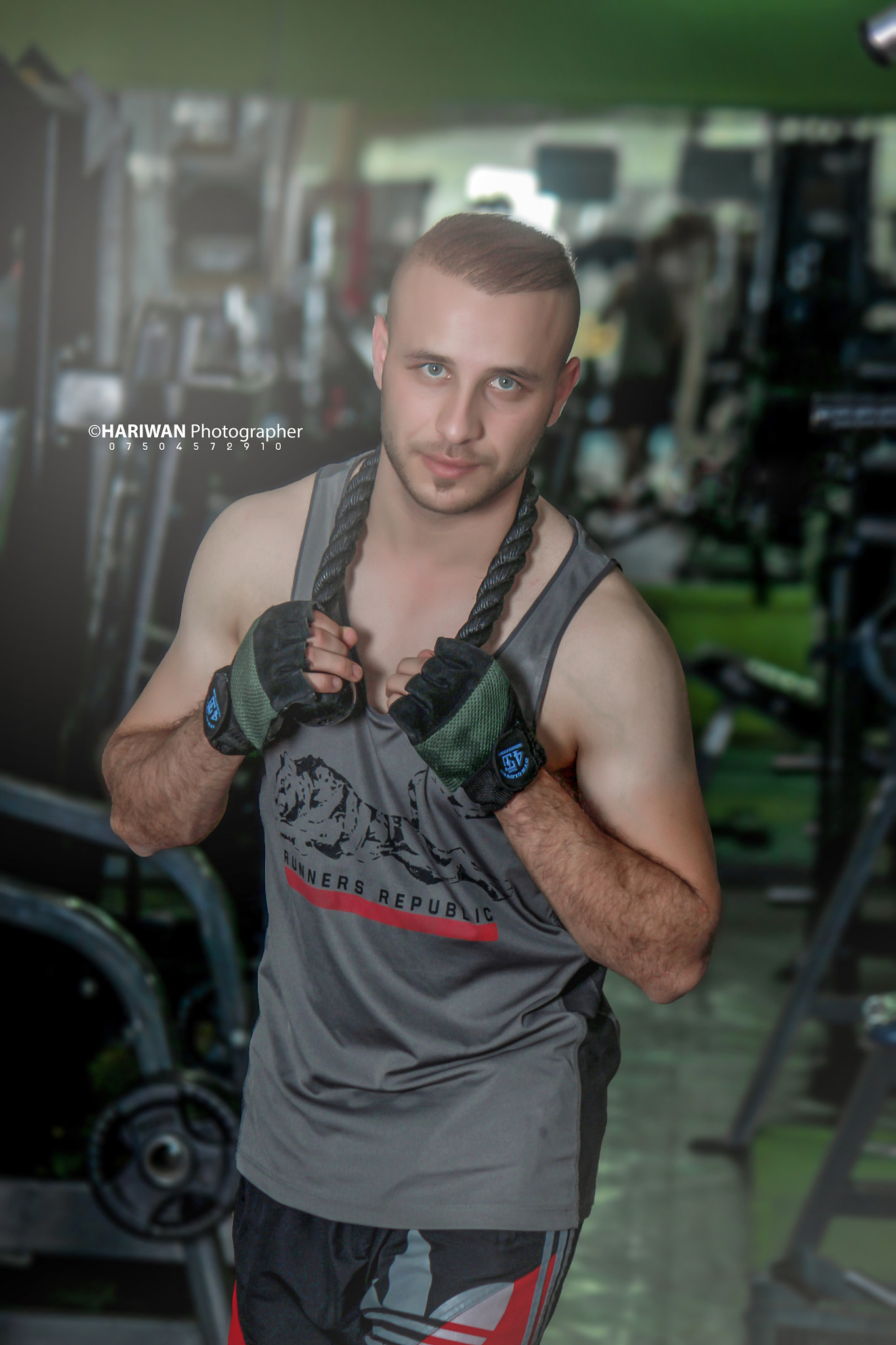 Canon EF-S 55-250mm F4-5.6 IS sample photo. Body building photography