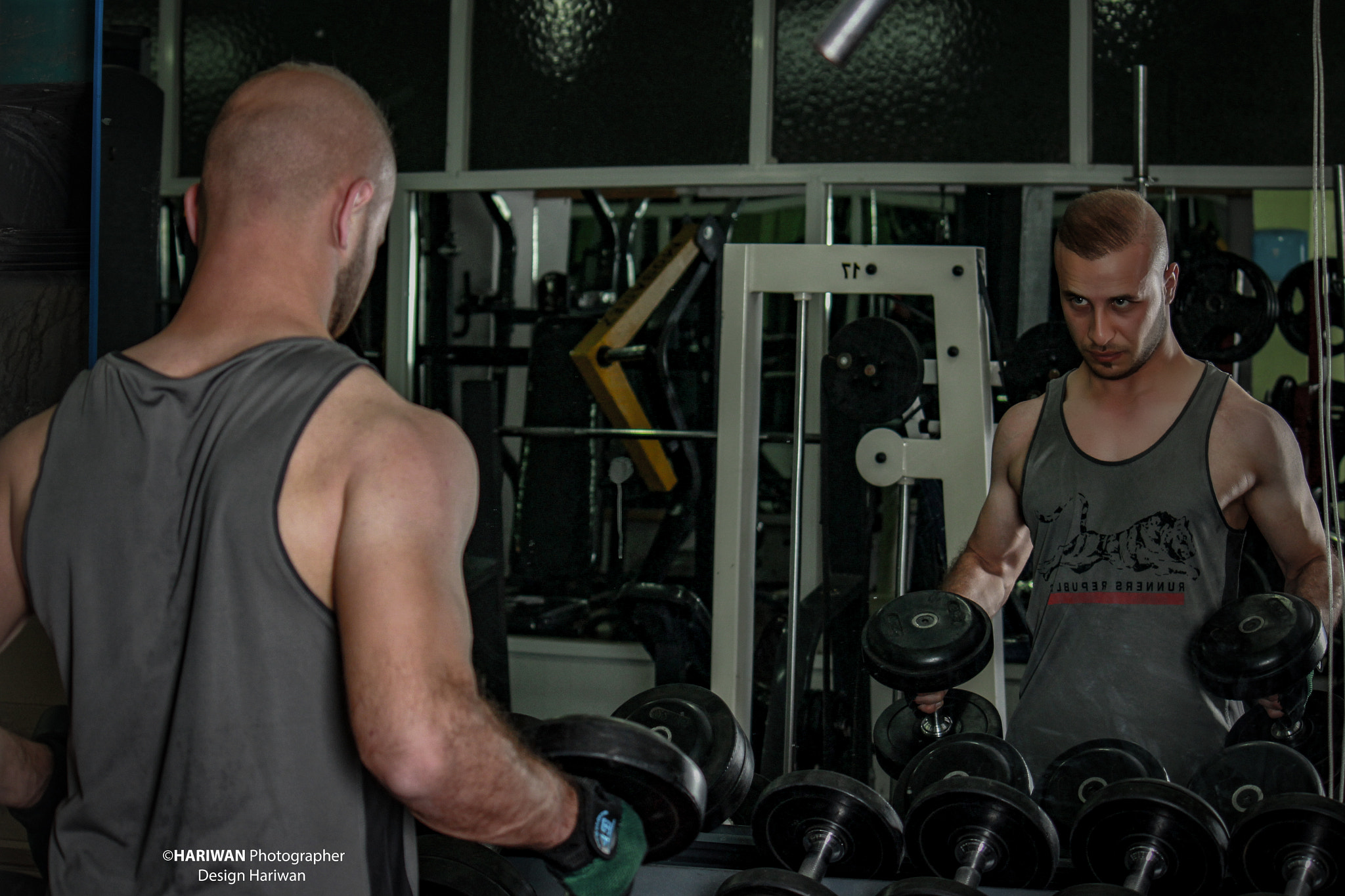 Canon EF-S 55-250mm F4-5.6 IS sample photo. Body building photography