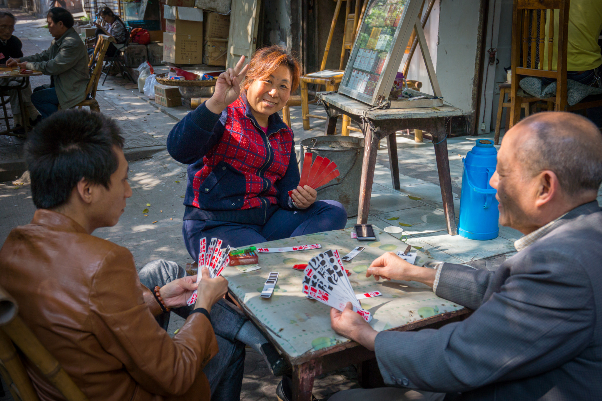 Sony Alpha NEX-7 sample photo. Leshan poker乐山牌 photography