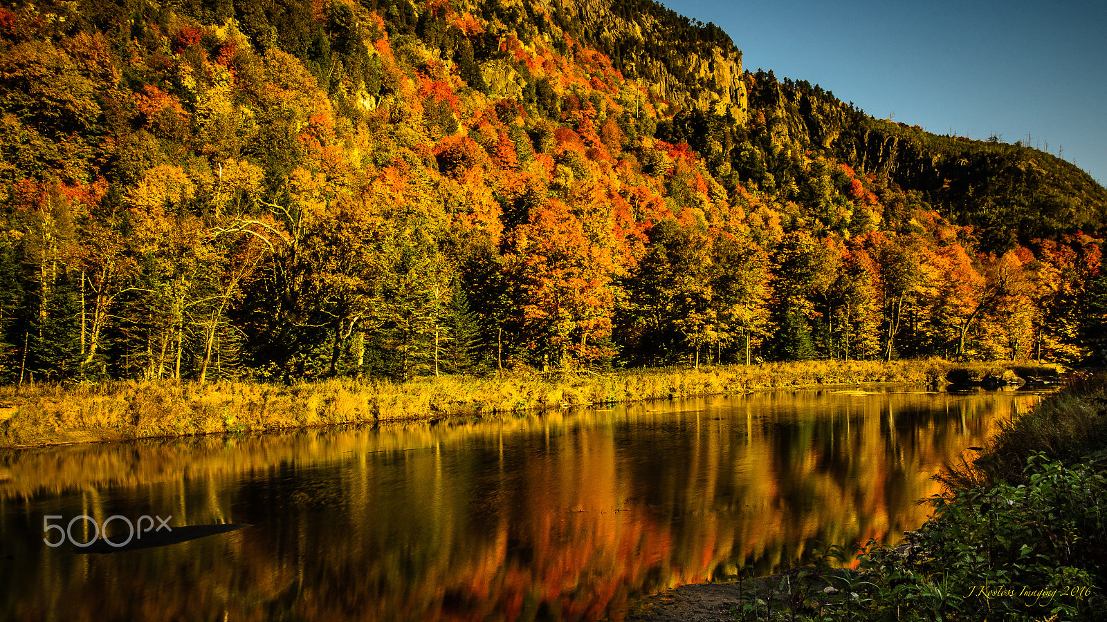 Sigma 17-35mm F2.8-4 EX DG  Aspherical HSM sample photo. River ablaze photography
