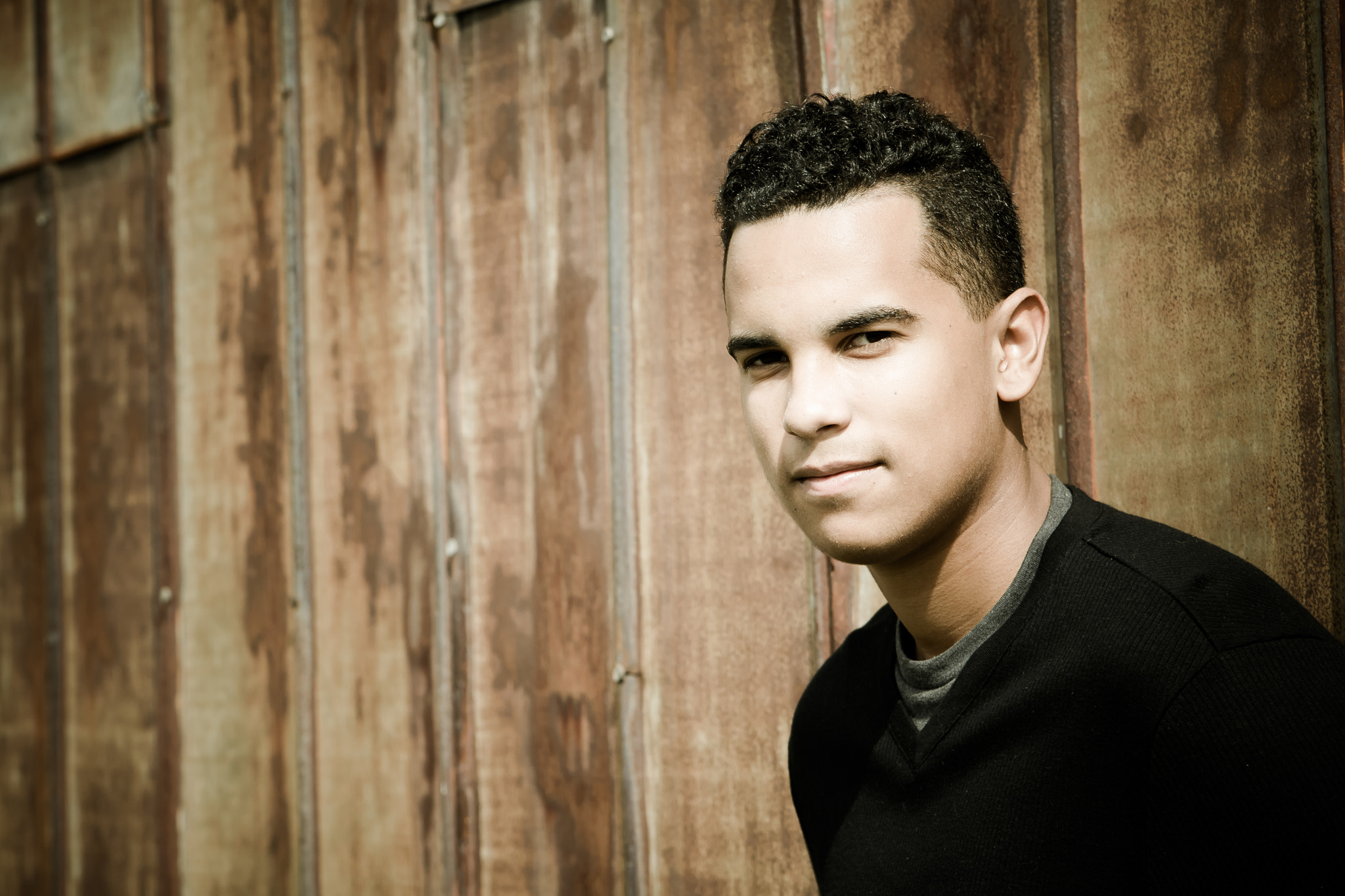 Canon EOS 40D sample photo. Aaron's senior photo photography