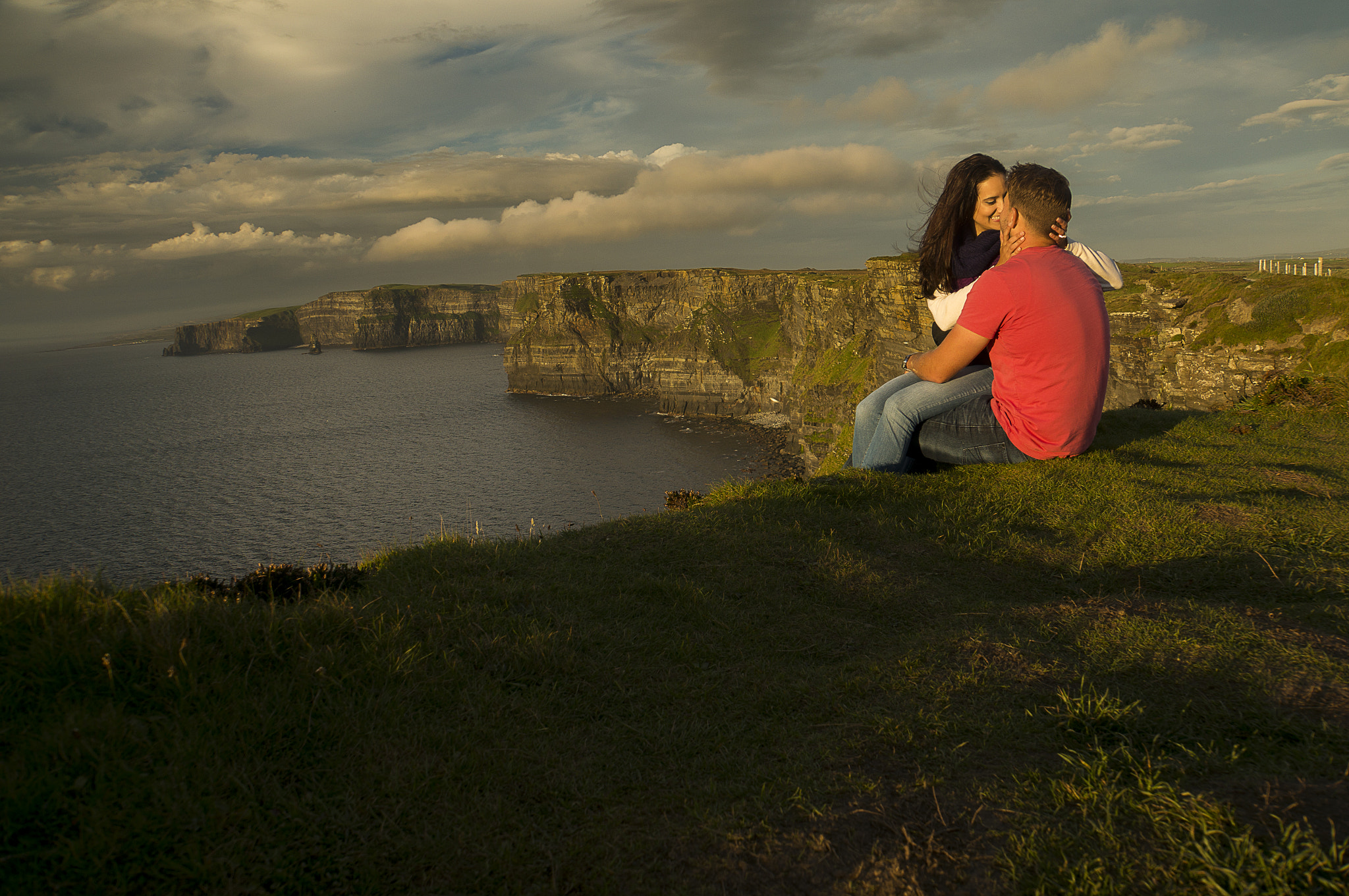 Sony Alpha NEX-6 sample photo. Couple on the cliffs photography