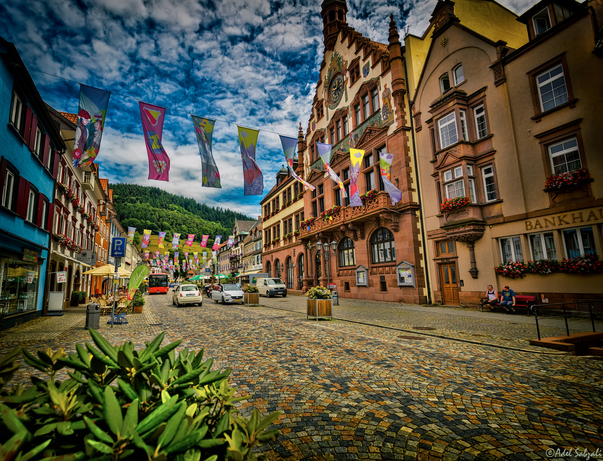 Canon EOS 5DS sample photo. Colorful town of wolfach photography