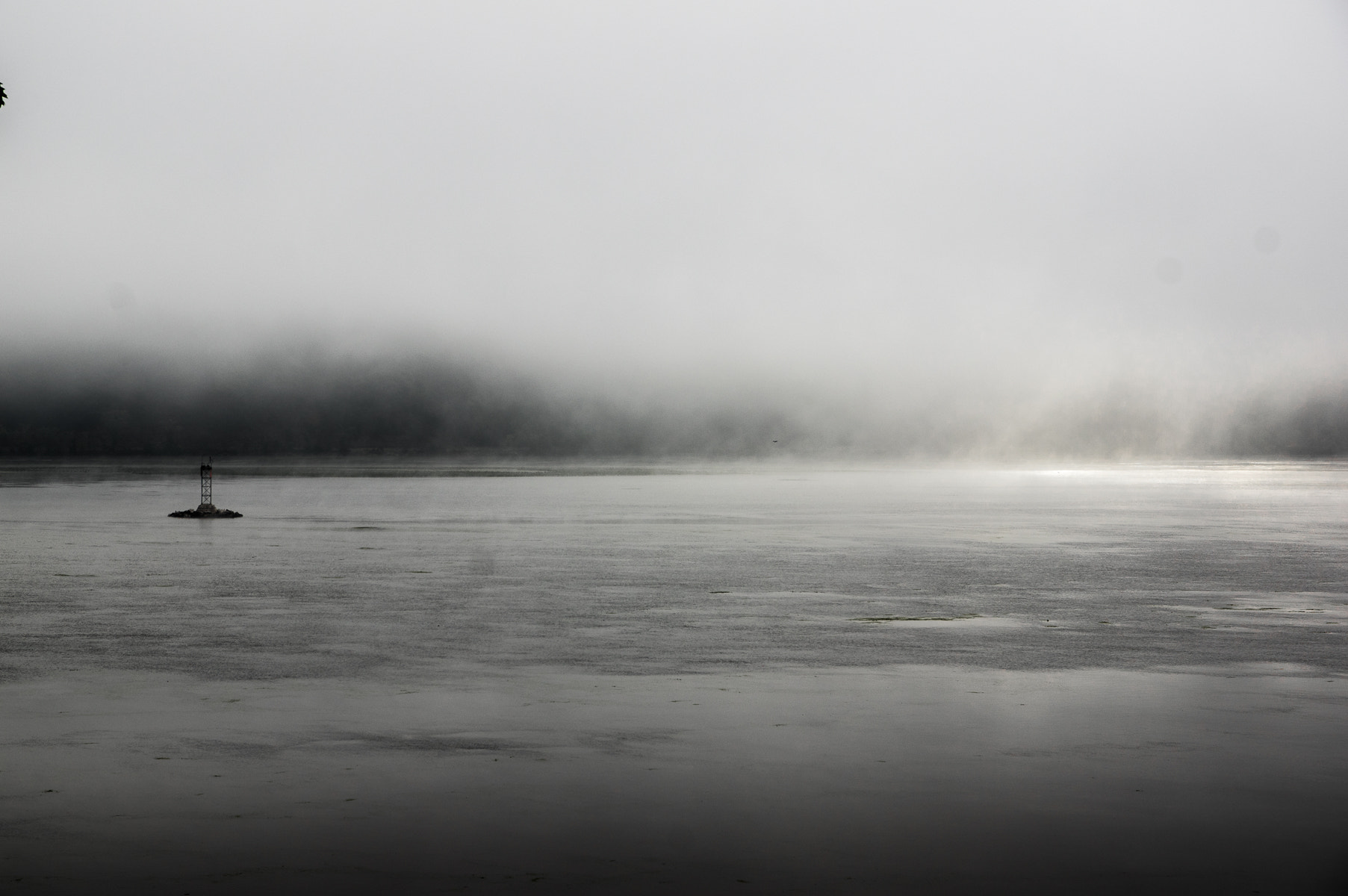 Pentax K-3 sample photo. Foggy hudson photography